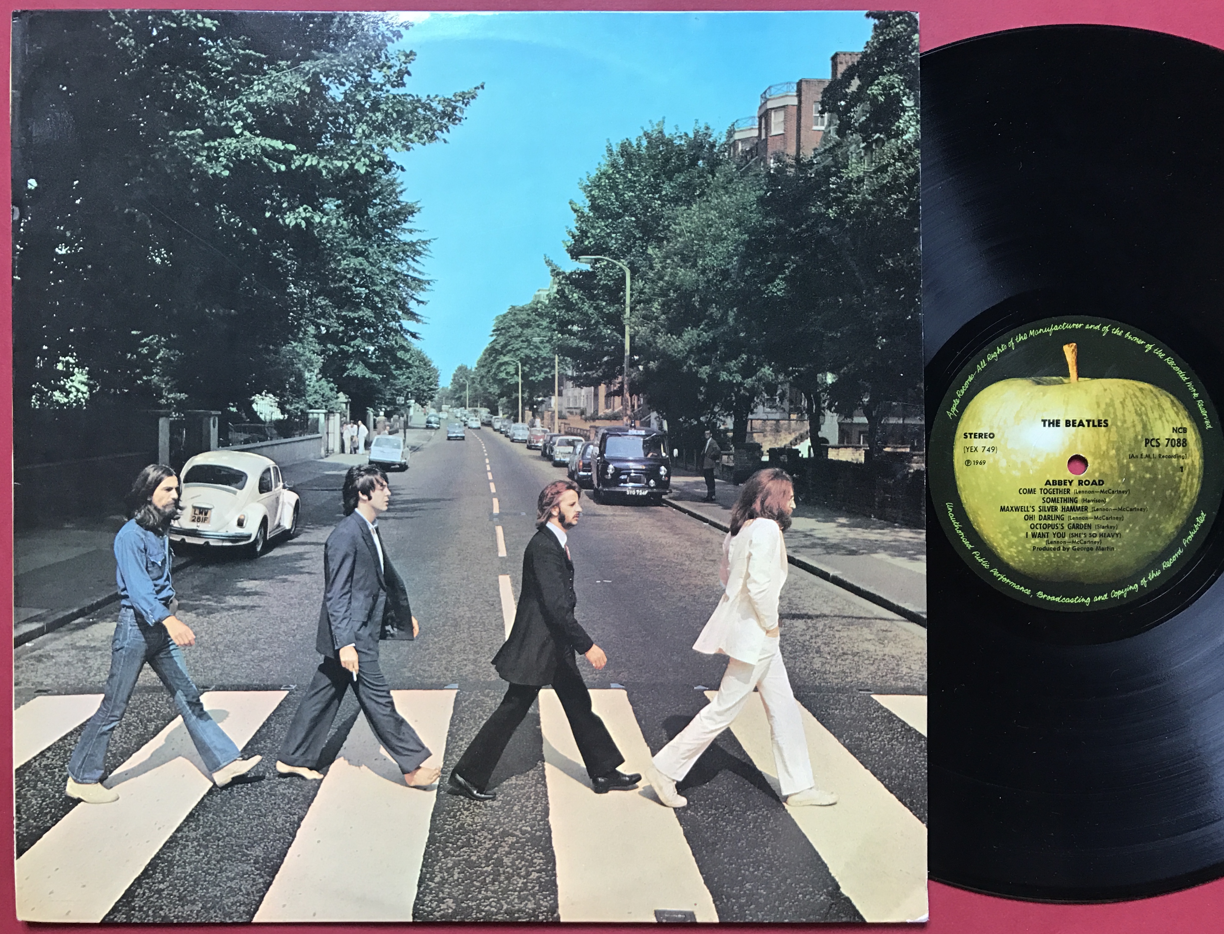 BEATLES - Abbey road Norway orig LP 1969