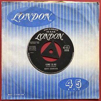 MARV JOHNSON - Come to me UK-orig London 7" 1958