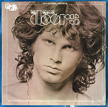 DOORS - Best of US-orig LP QUAD 1973 STILL SEALED!