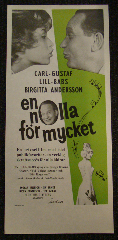 EN NOLLA FÖR MYCKET (1962)