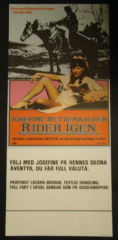 JOSEFINE MUTZENBACHER - RIDER IGEN (1980)