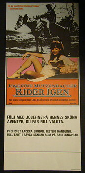 JOSEFINE MUTZENBACHER - RIDES AGAIN (1980)