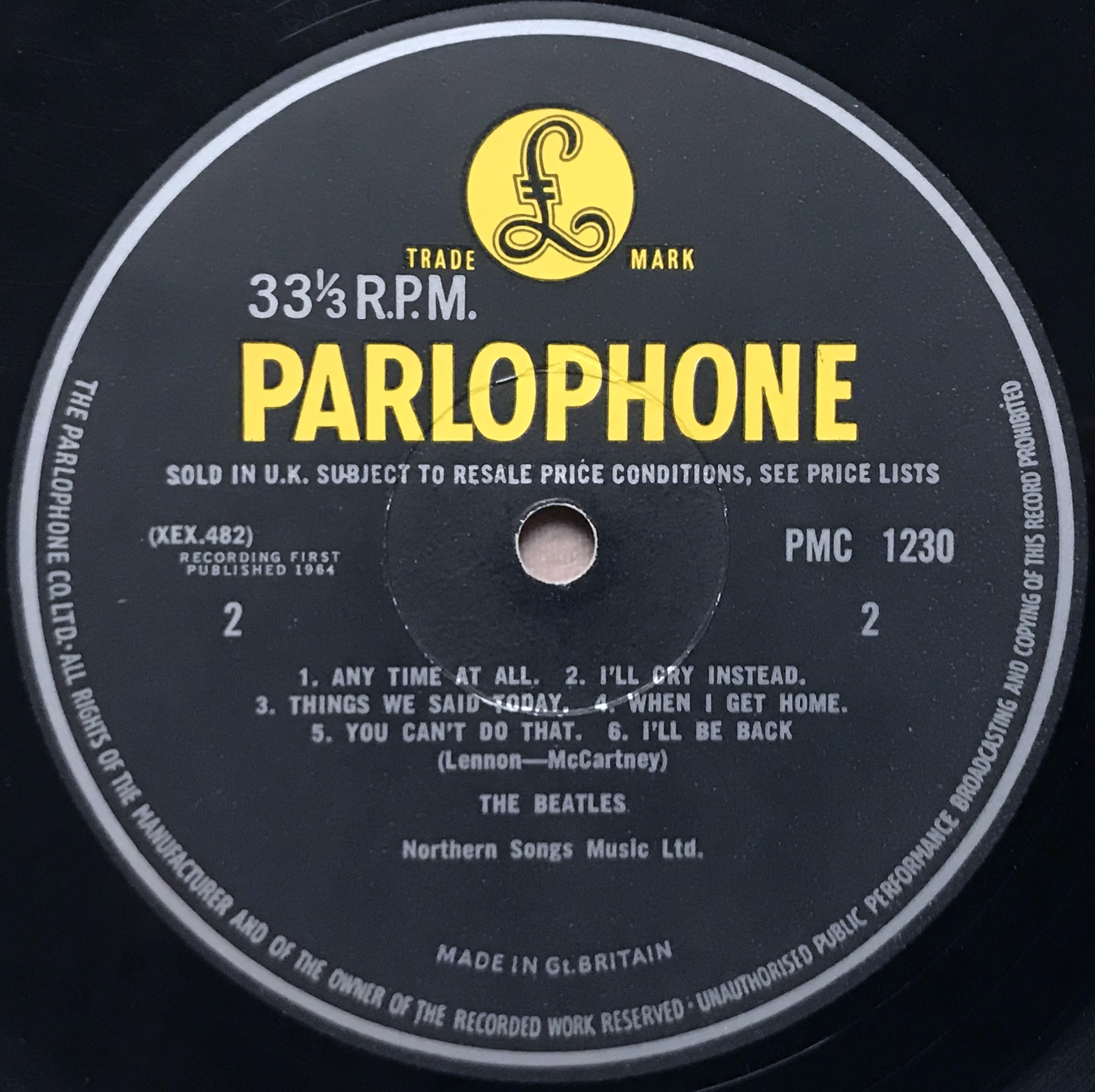 BEATLES - A hard day´s night UK-orig Mono LP 1964