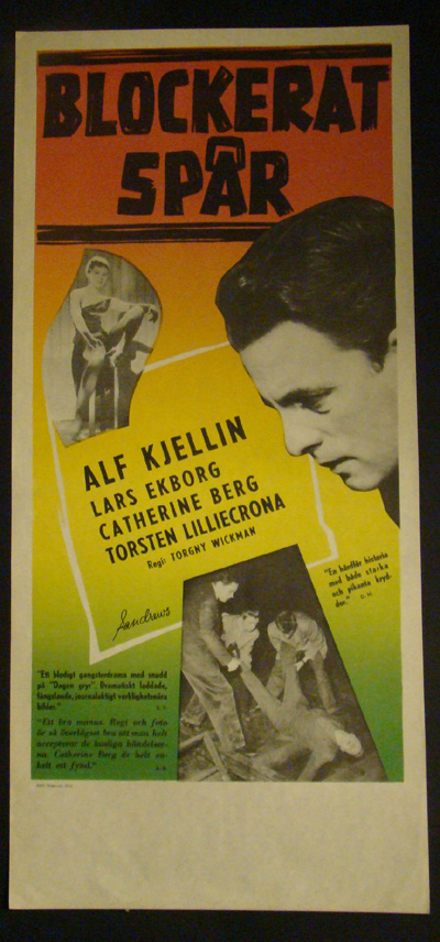 BLOCKERAT SPÅR (1955)