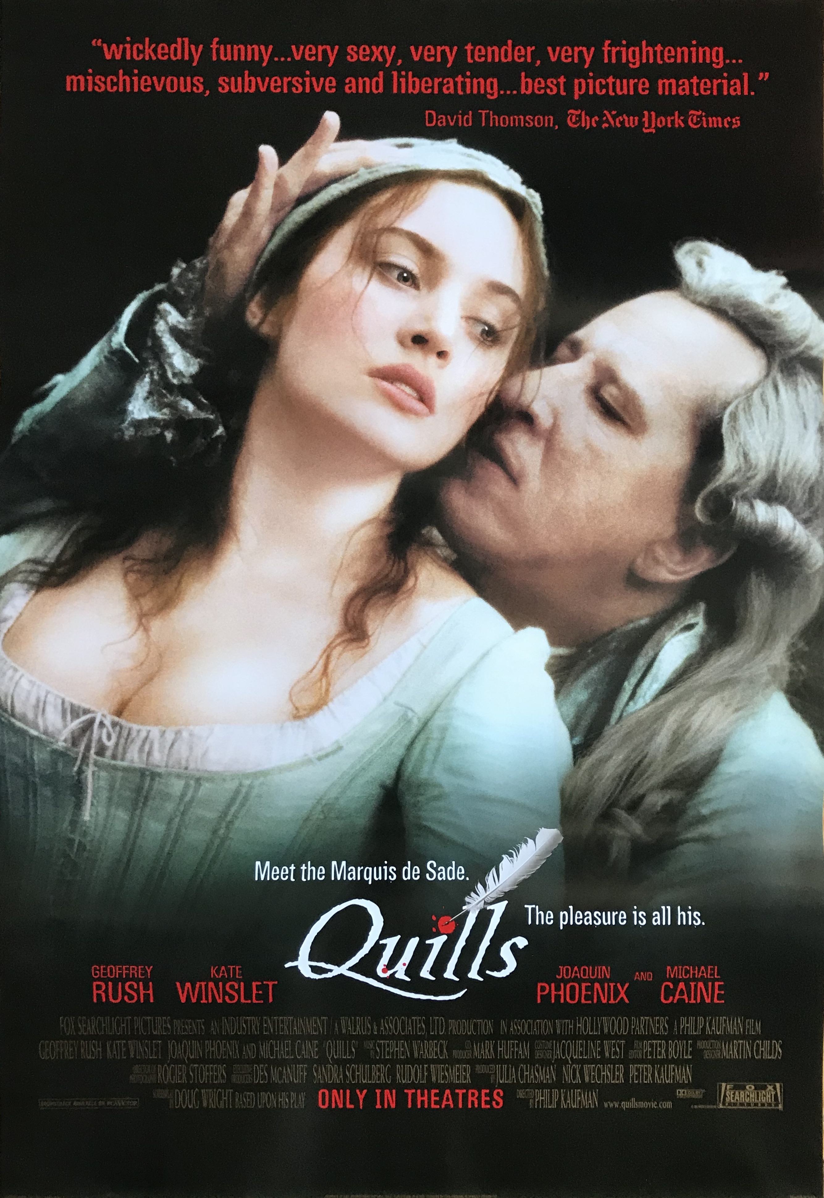 QUILLS (2000)