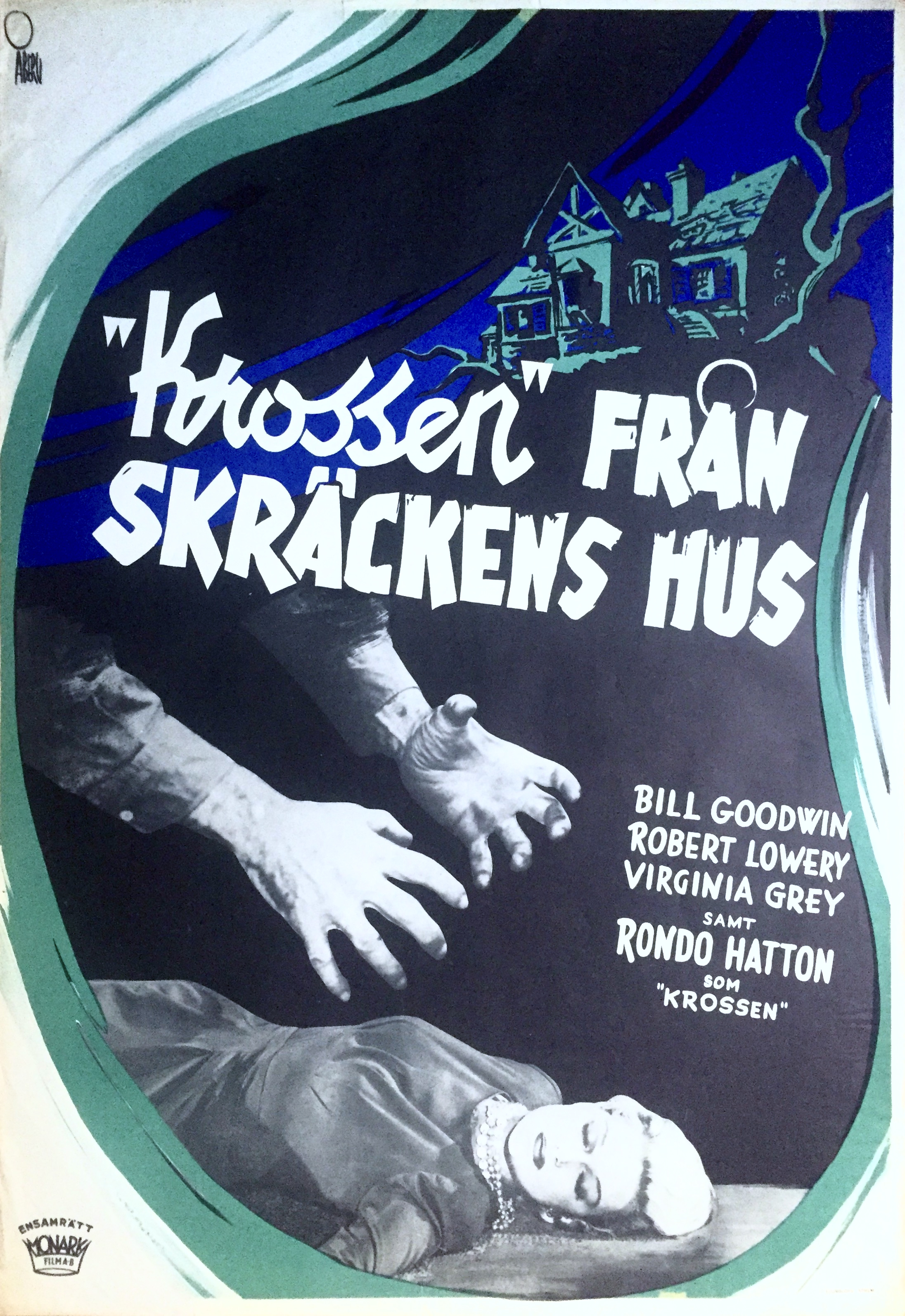 "KROSSEN" FRÅN SKRÄCKENS HUS (1946)