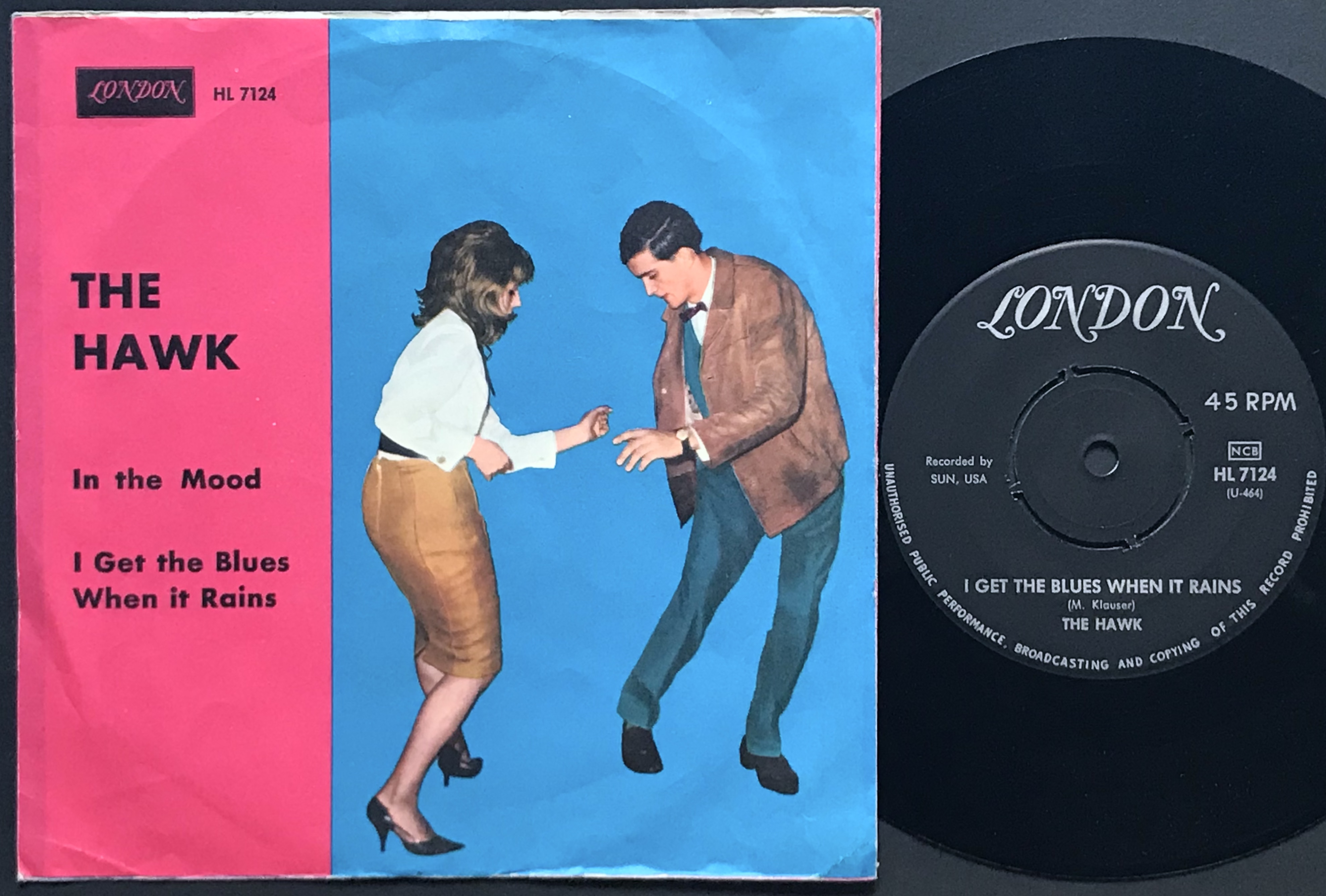 THE HAWK - In the mood Swe PS 1964 - 2