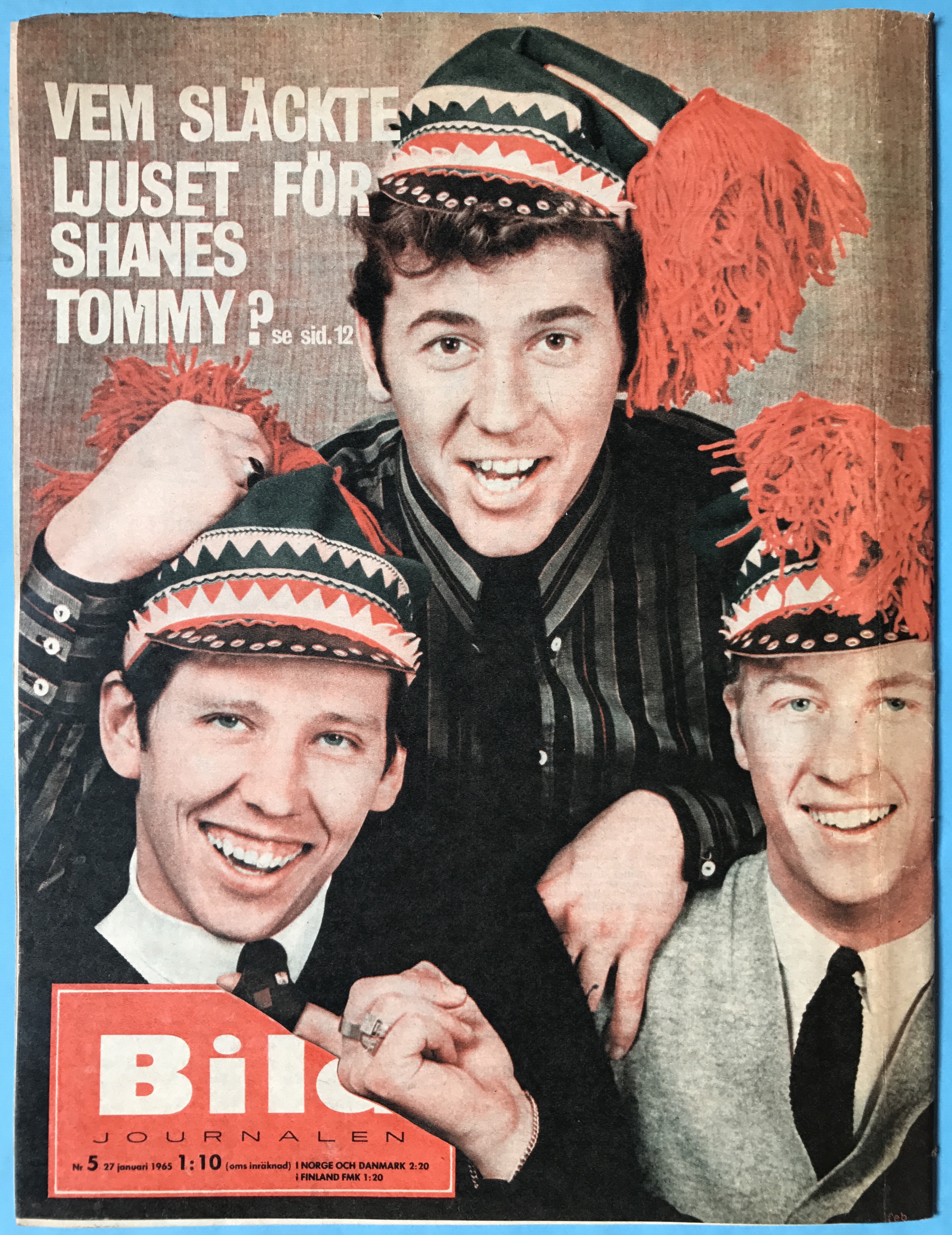 BILDJOURNALEN - nr 5 1965 Brian Poole & Tremeloes omslag - 2