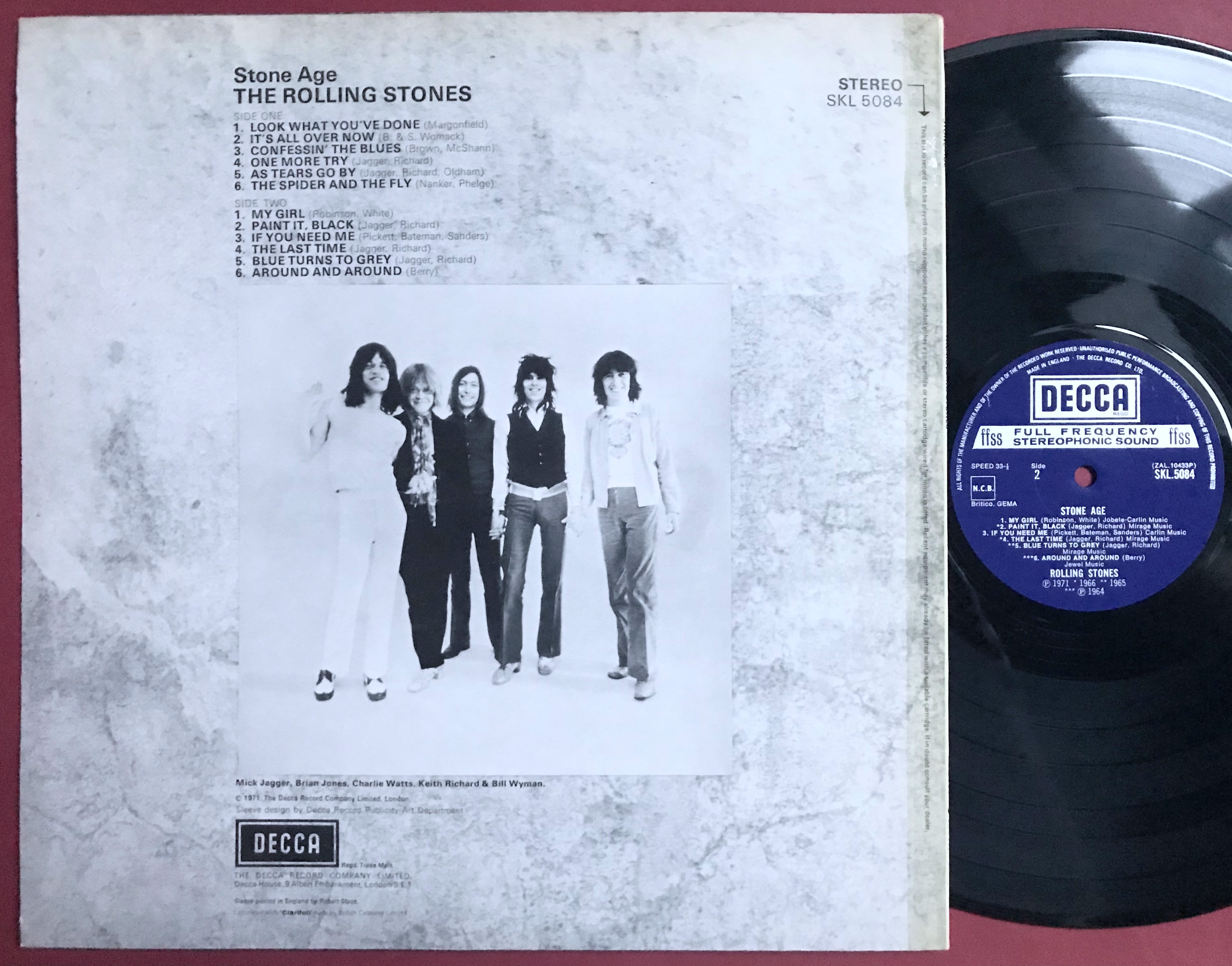ROLLING STONES - Stone age UK-orig LP 1971 - 3