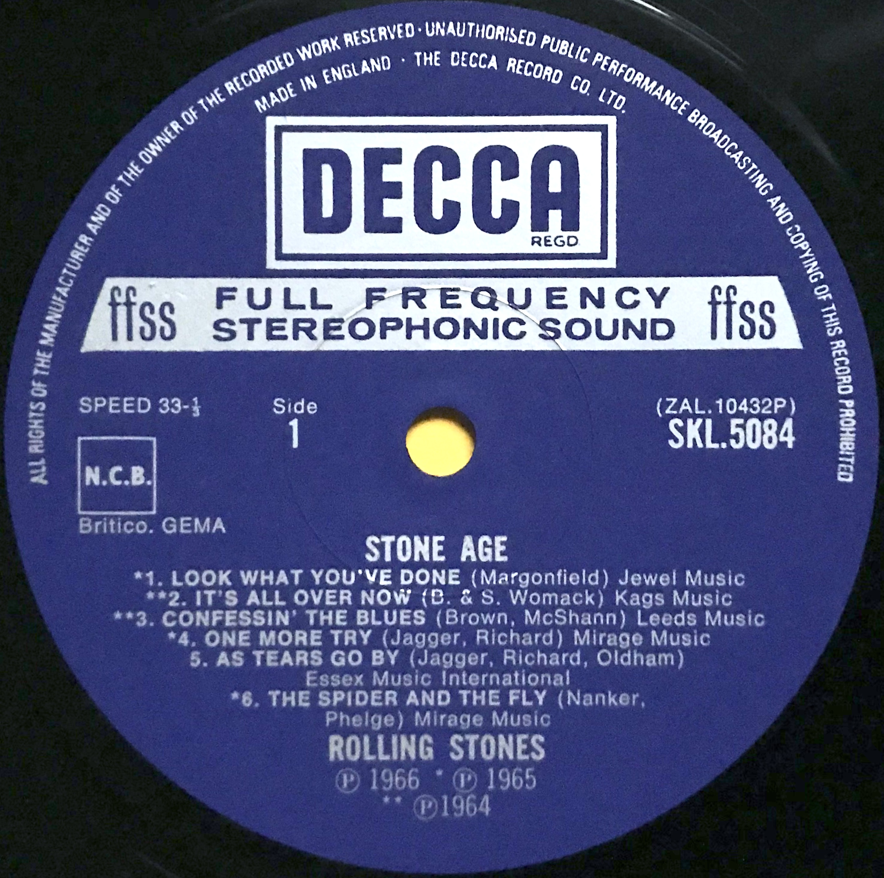 ROLLING STONES - Stone age UK-orig LP 1971 - 2