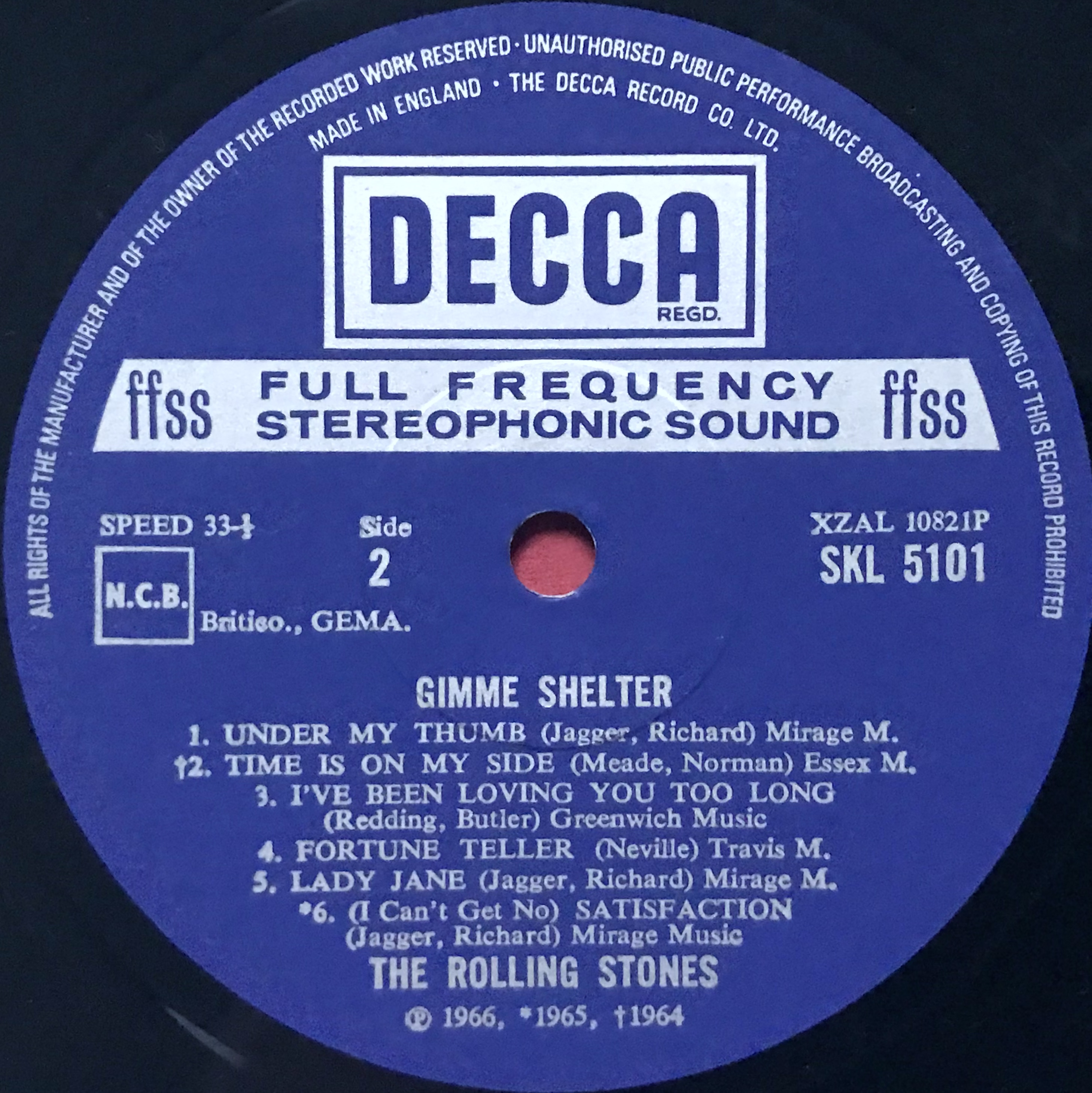 ROLLING STONES - Gimme shelter UK-orig LP 1971 - 5
