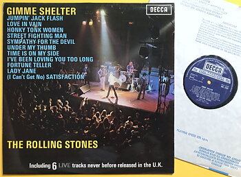 ROLLING STONES - Gimme shelter UK-orig LP 1971