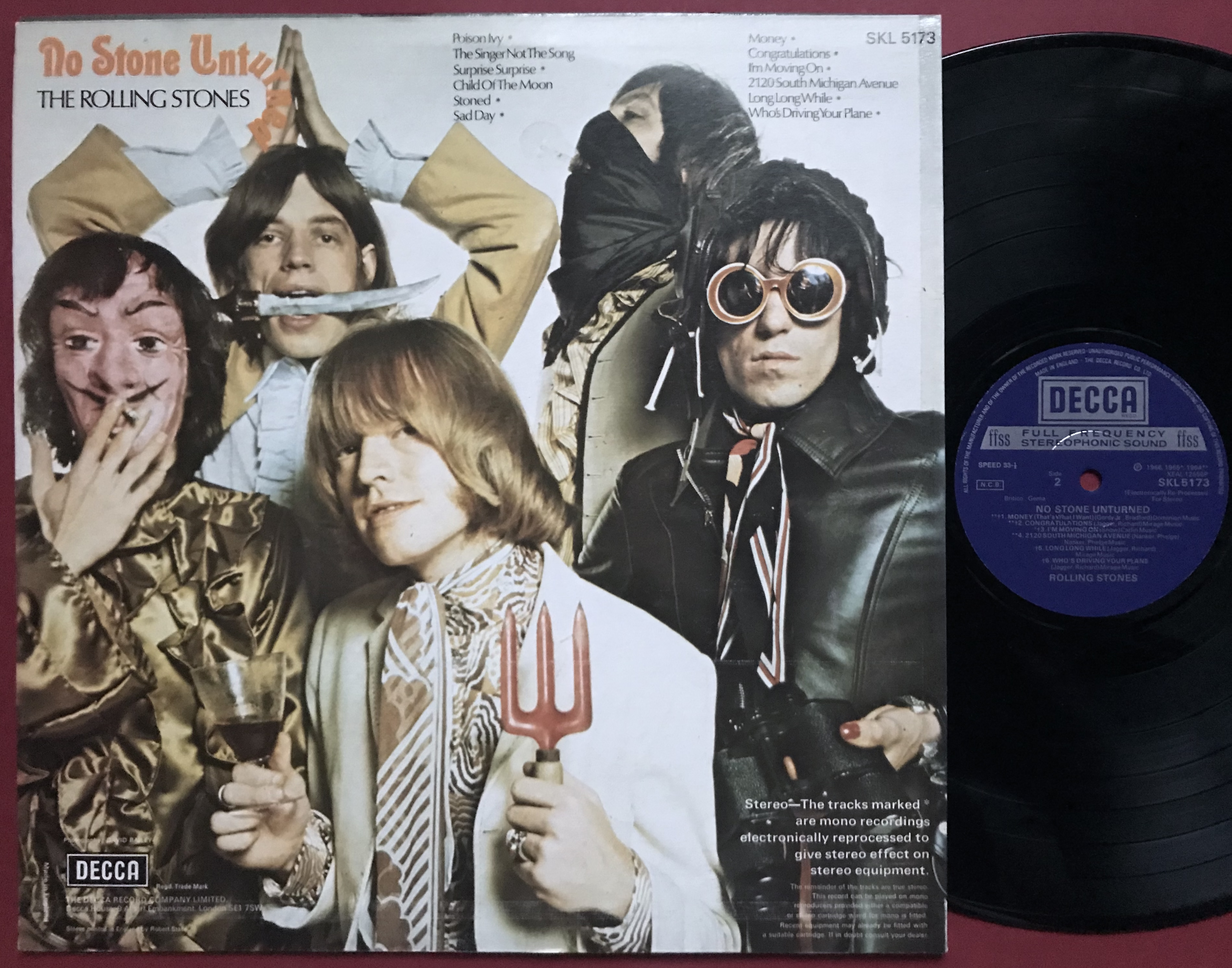ROLLING STONES - No stone unturned UK-orig LP 1973 - 3