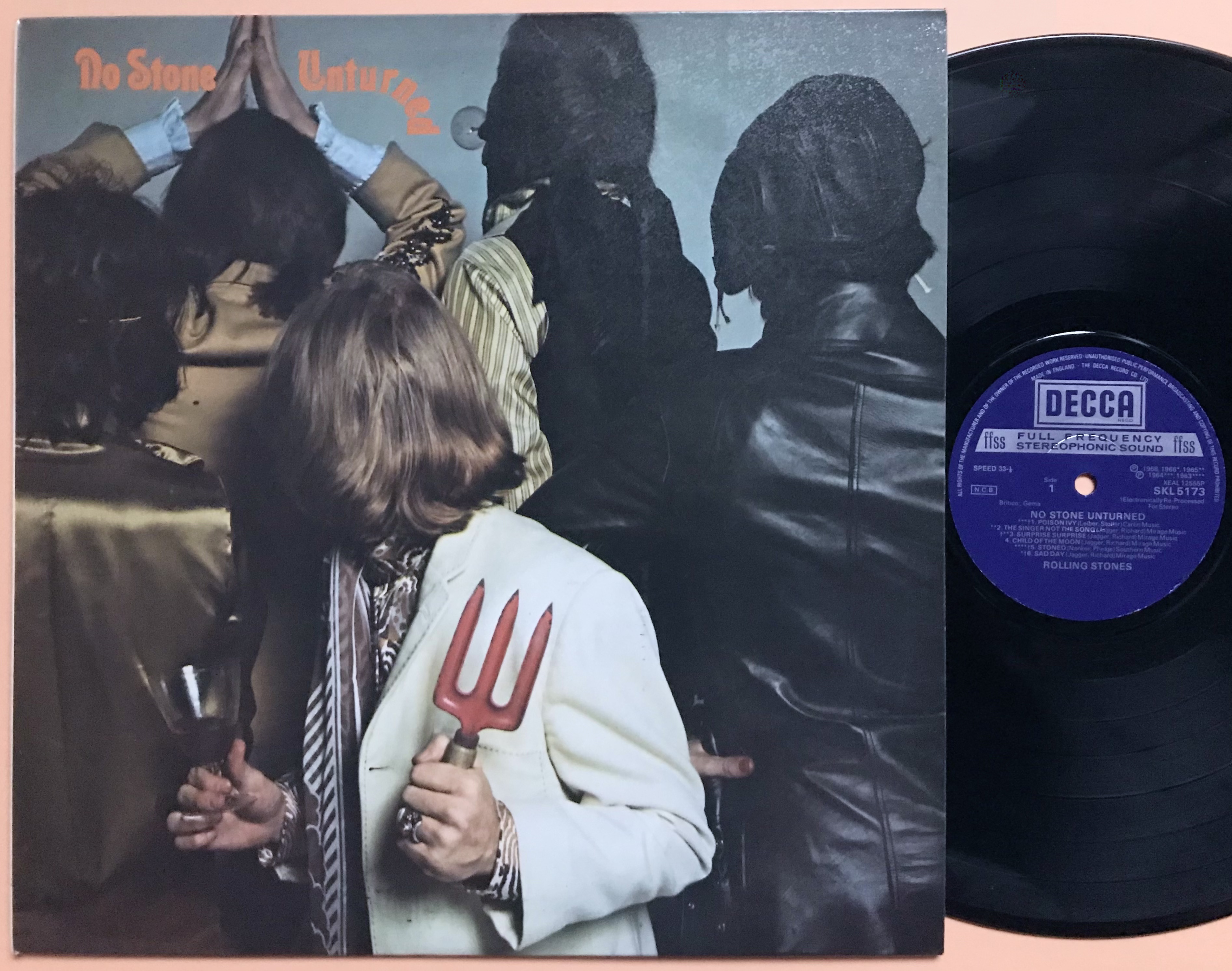 ROLLING STONES - No stone unturned UK-orig LP 1973 - 2