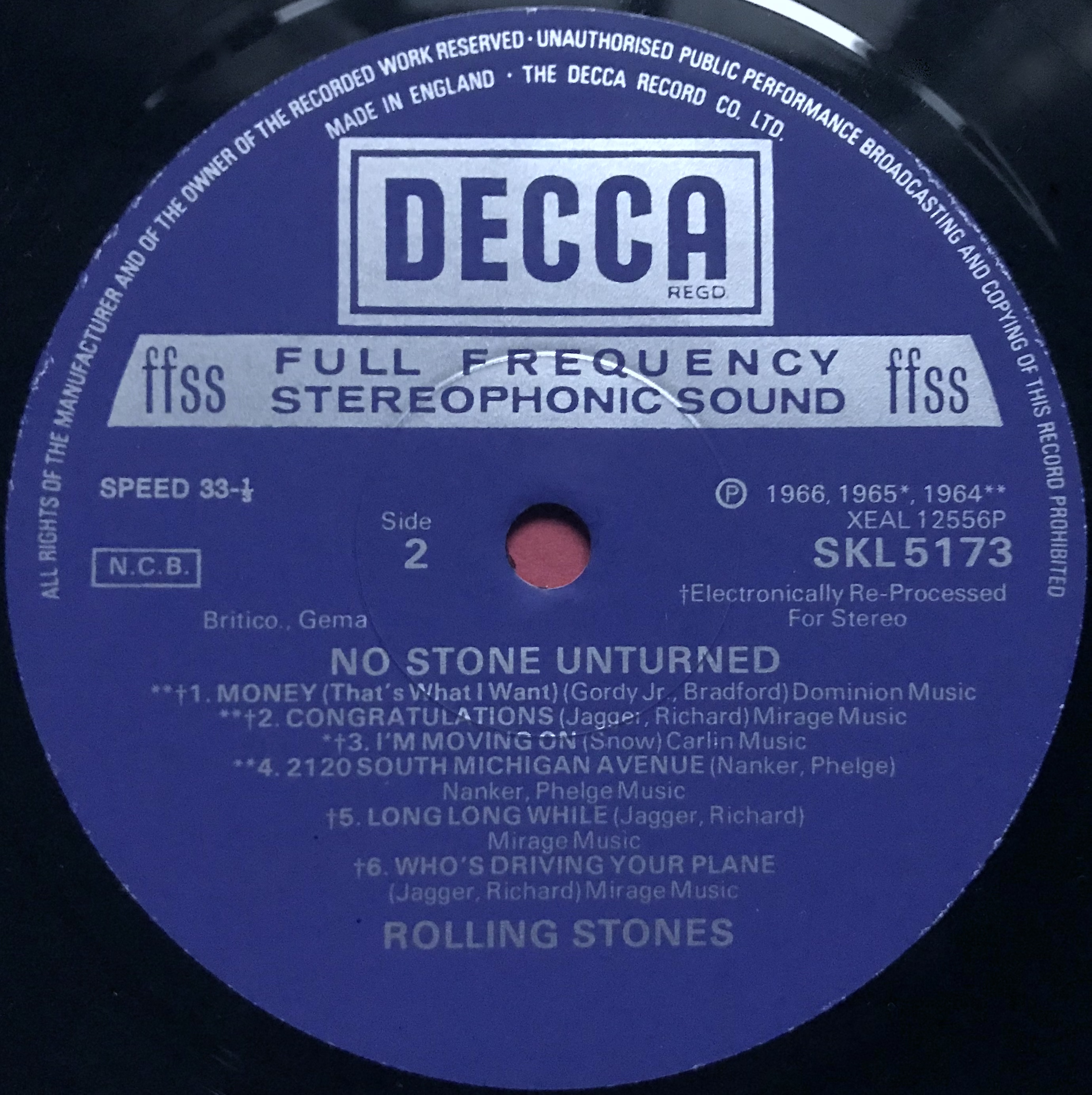 ROLLING STONES - No stone unturned UK-orig LP 1973 - 5