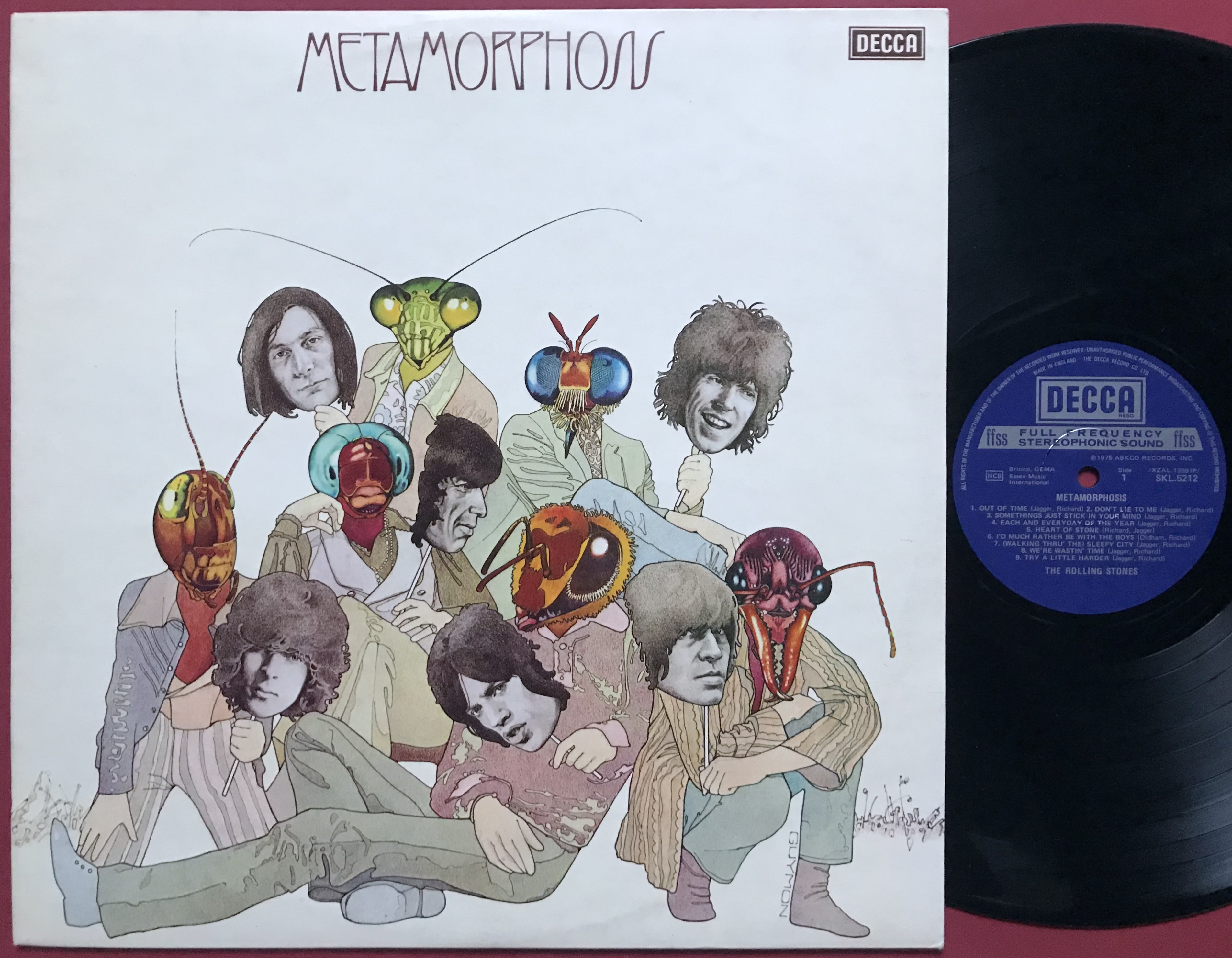 ROLLING STONES - Metamorphosis UK-orig LP 1975 - 2