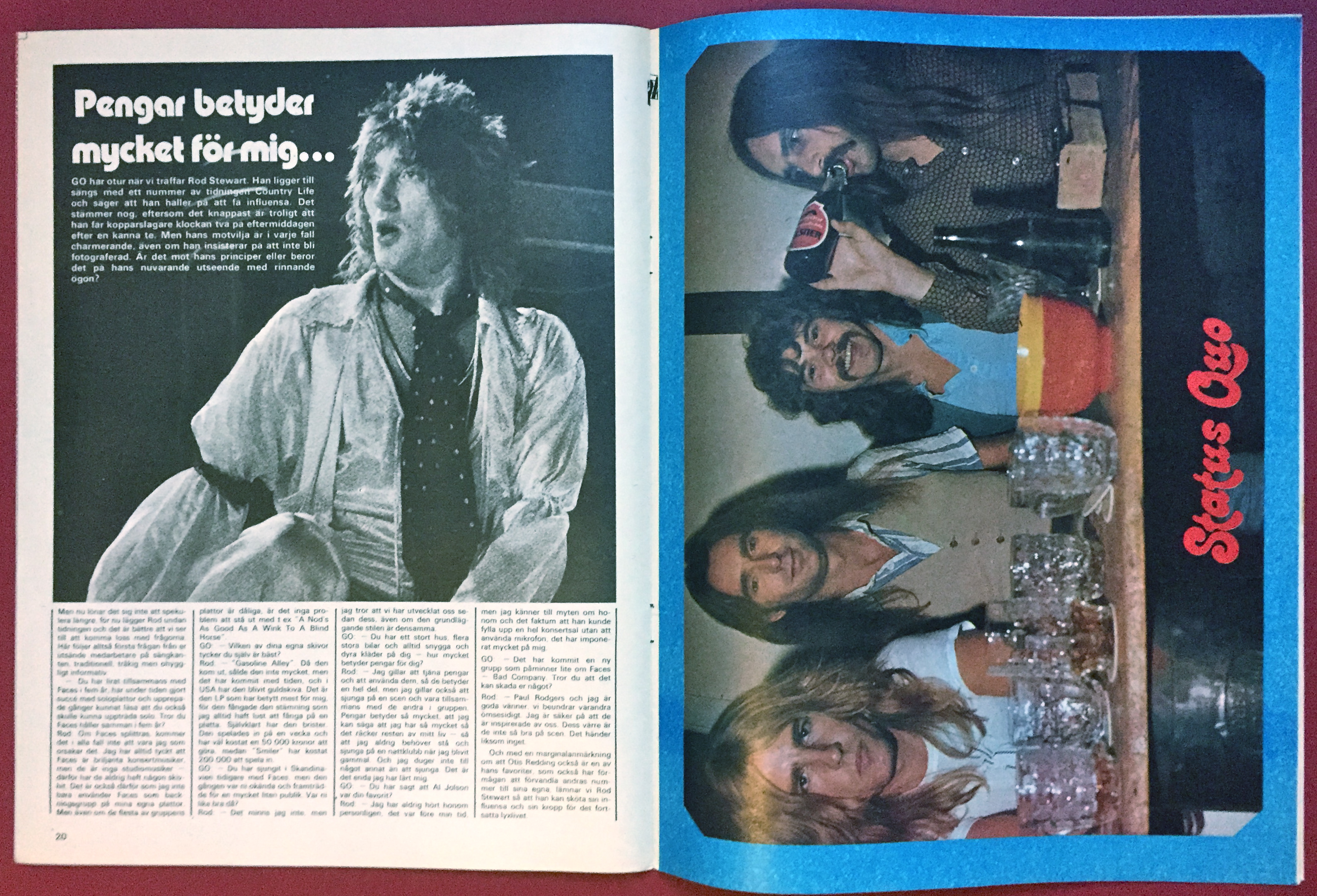 GO - Nr 3 1975 Gary Glitter omslag - 4