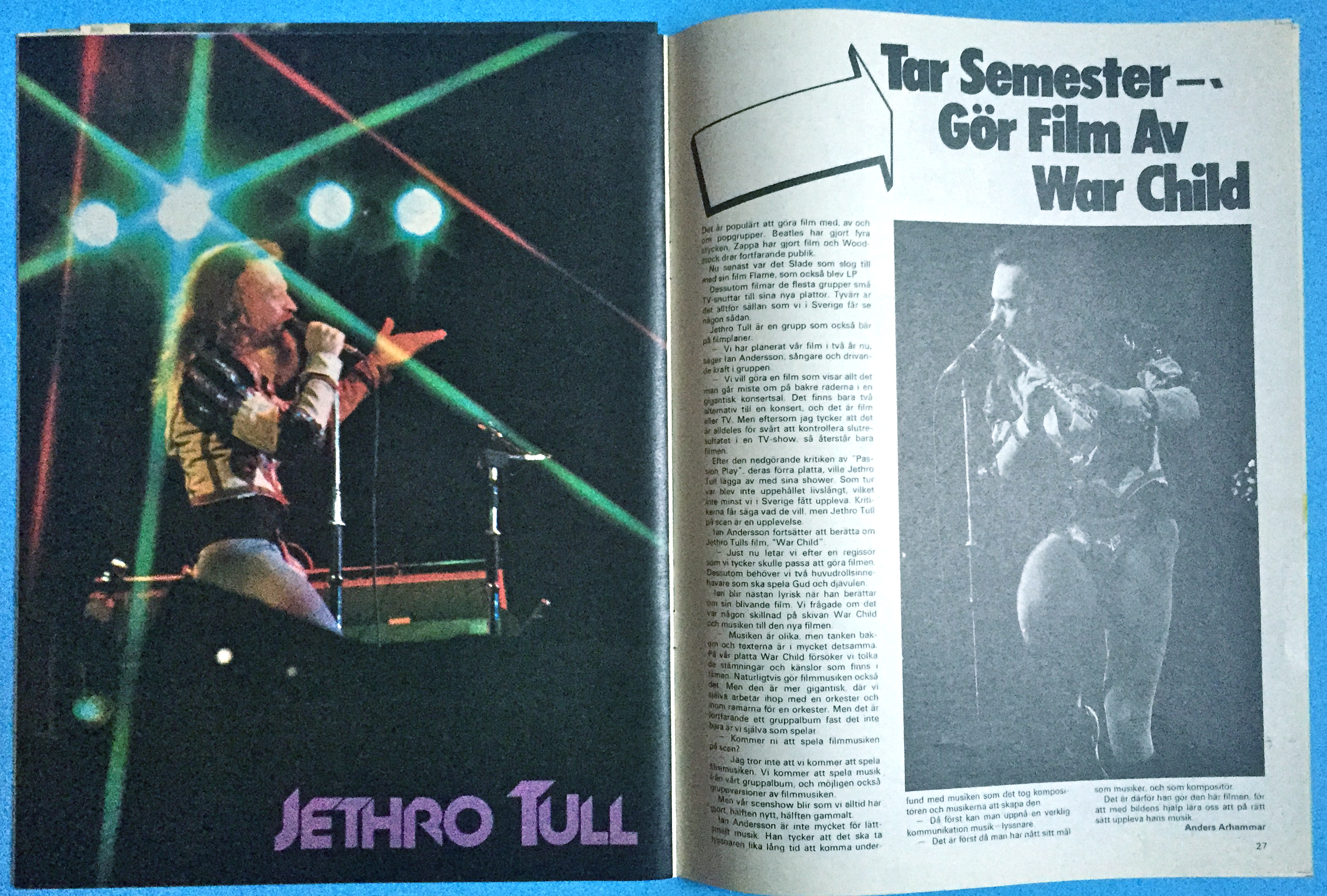 GO - Nr 3 1975 Gary Glitter omslag - 3