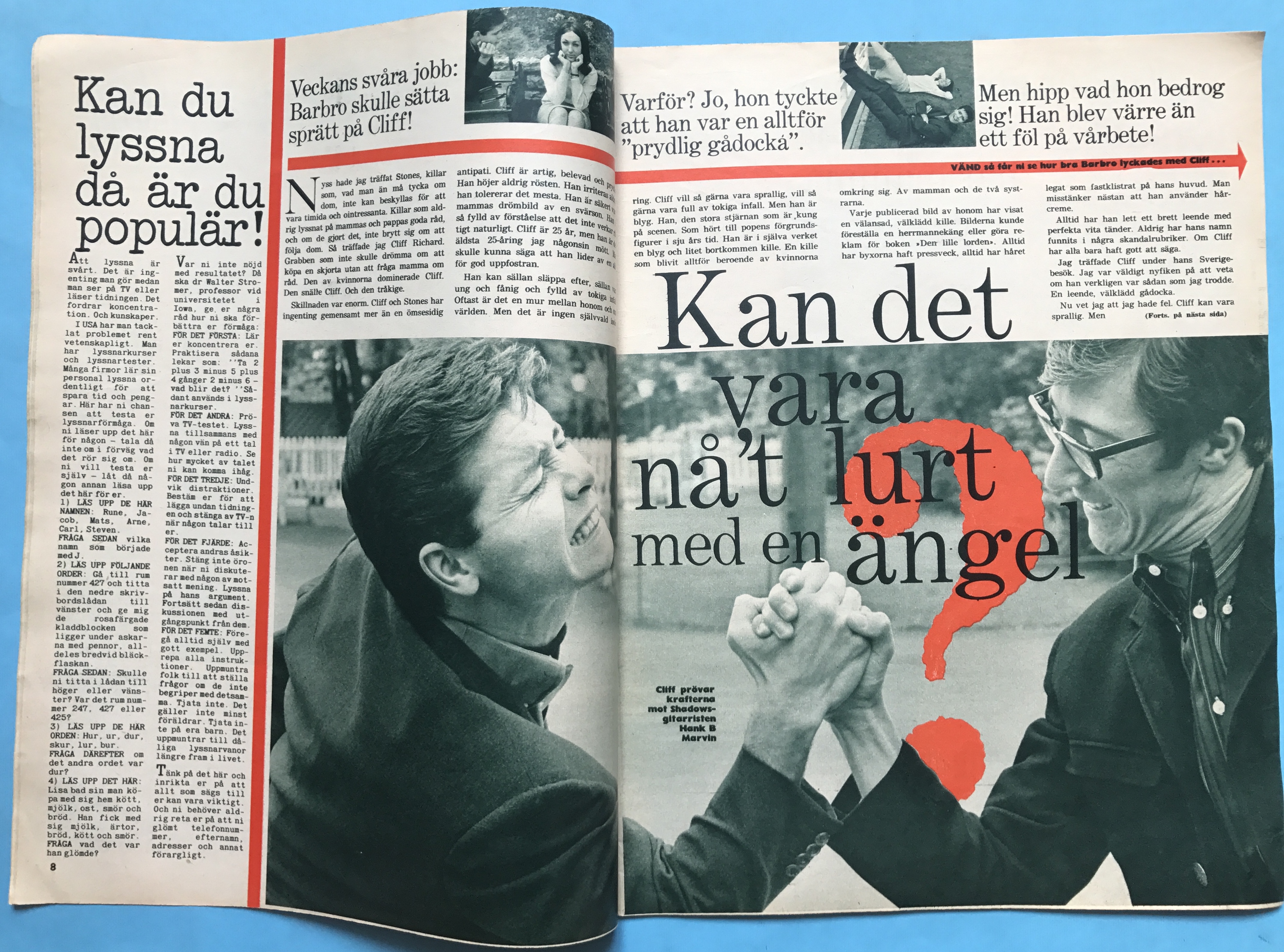 BILDJOURNALEN - nr 30 1965 Hep stars Svenne omslag - 3