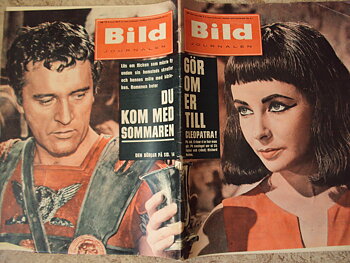 Bildjournalen nr13 1961 Liz Taylor/Cleopatra