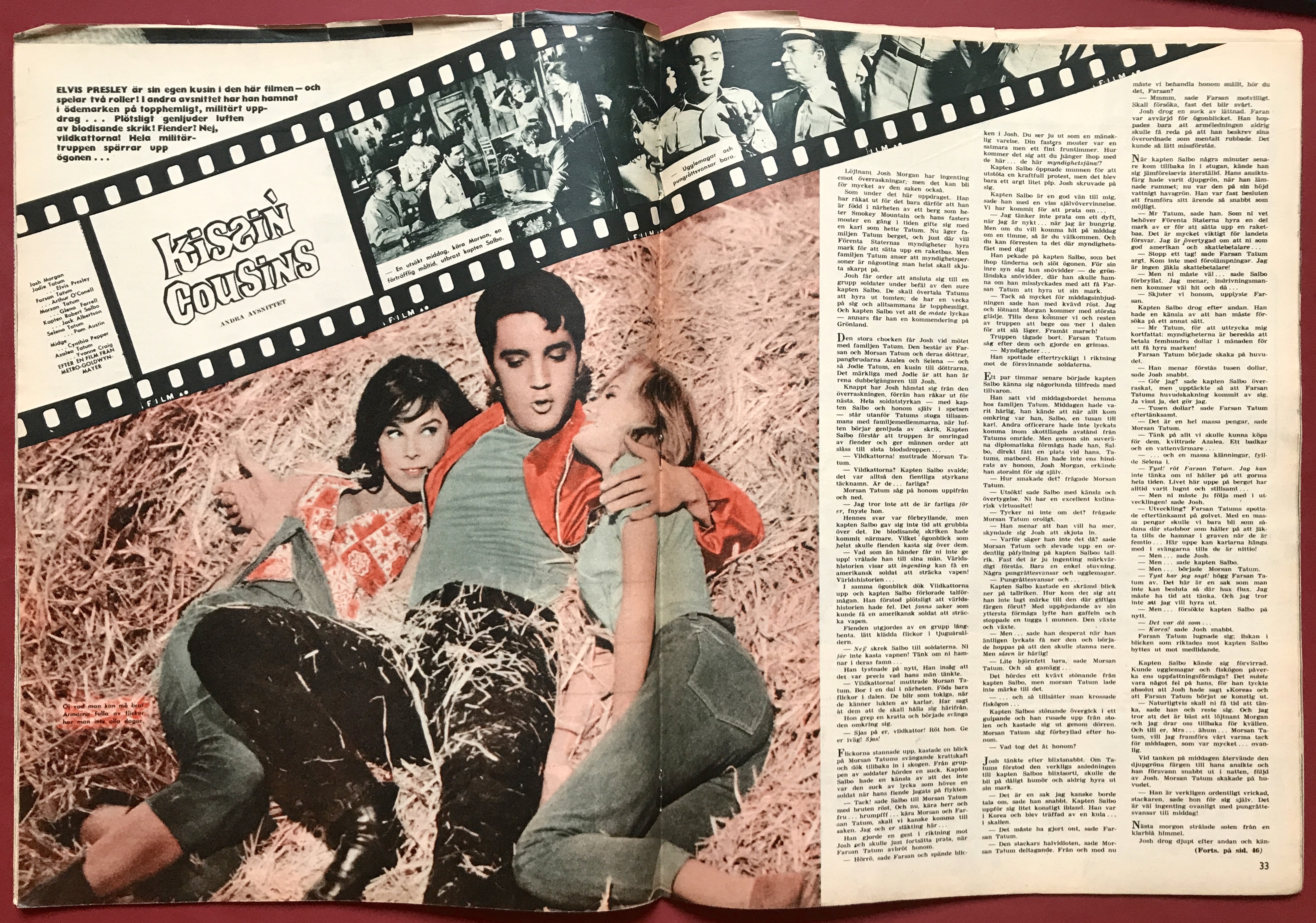 BILDJOURNALEN - nr 42 1964 ELVIS PRESLEY omslag - 6