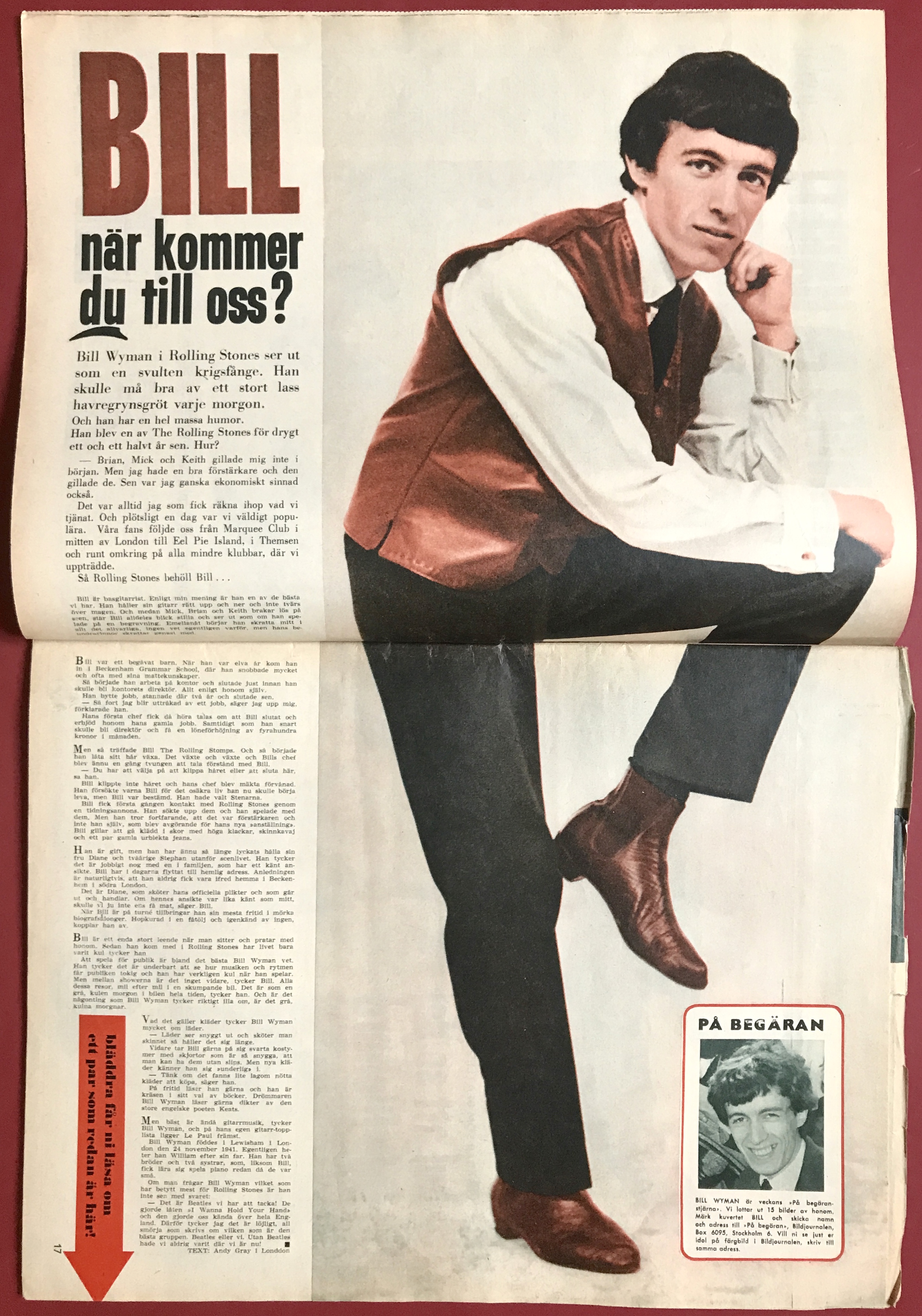 BILDJOURNALEN - nr 42 1964 ELVIS PRESLEY omslag - 4