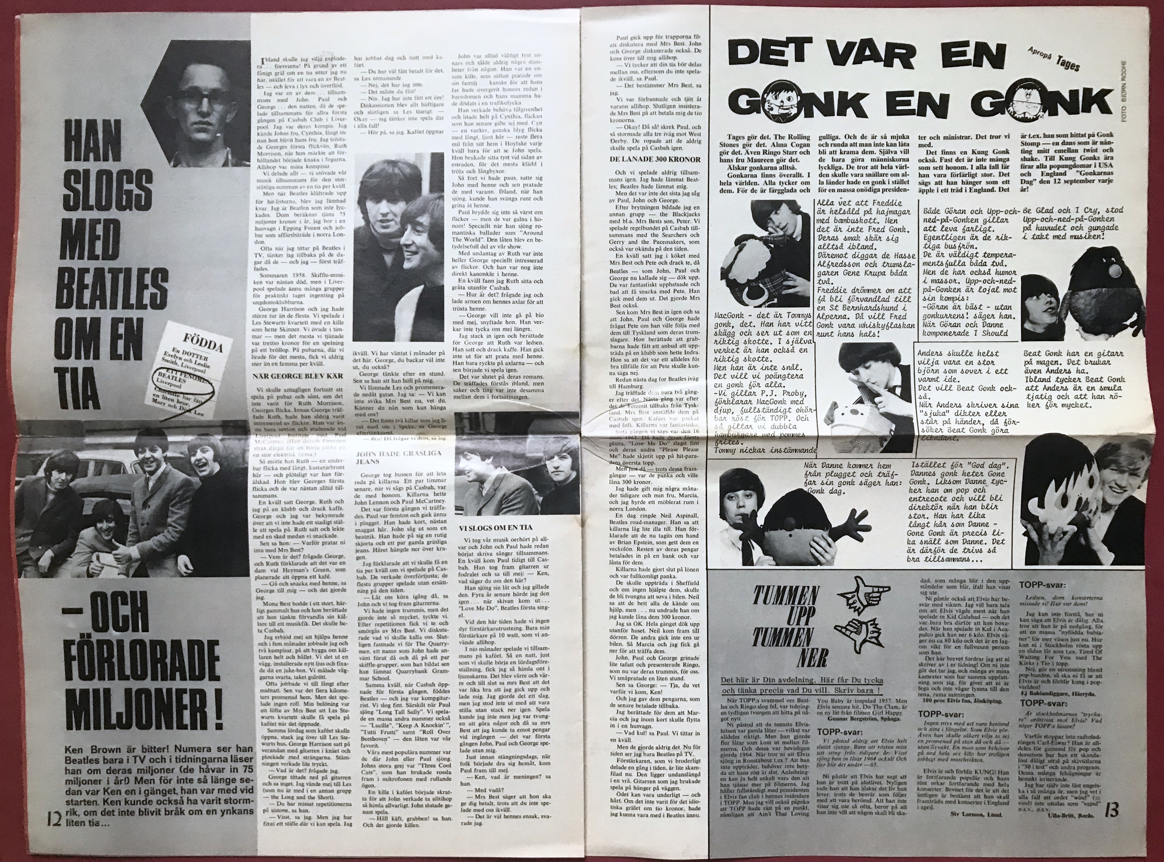 TOPP Special - Nr 4 1965 BEATLES omslag - 7