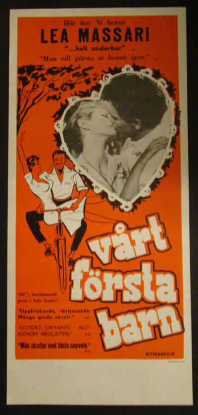 VÅRT FÖRSTA BARN  (1959)