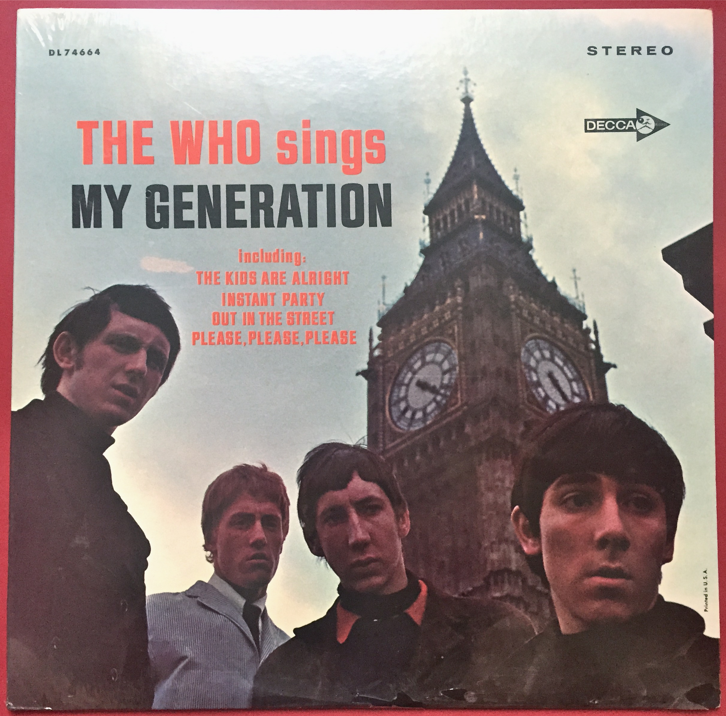 WHO - My generation US-orig LP 1965 STILL SEALED!