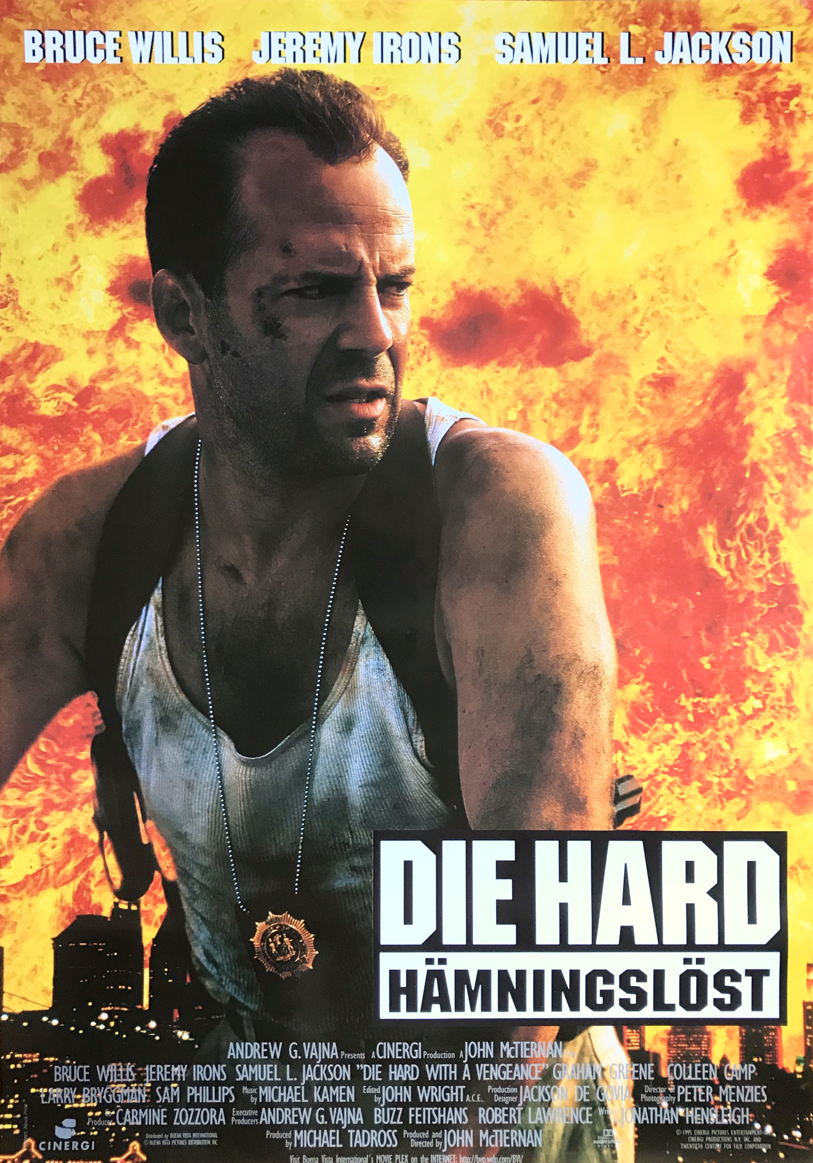 DIE HARD HÄMNINGSLÖST (1995) BRUCE