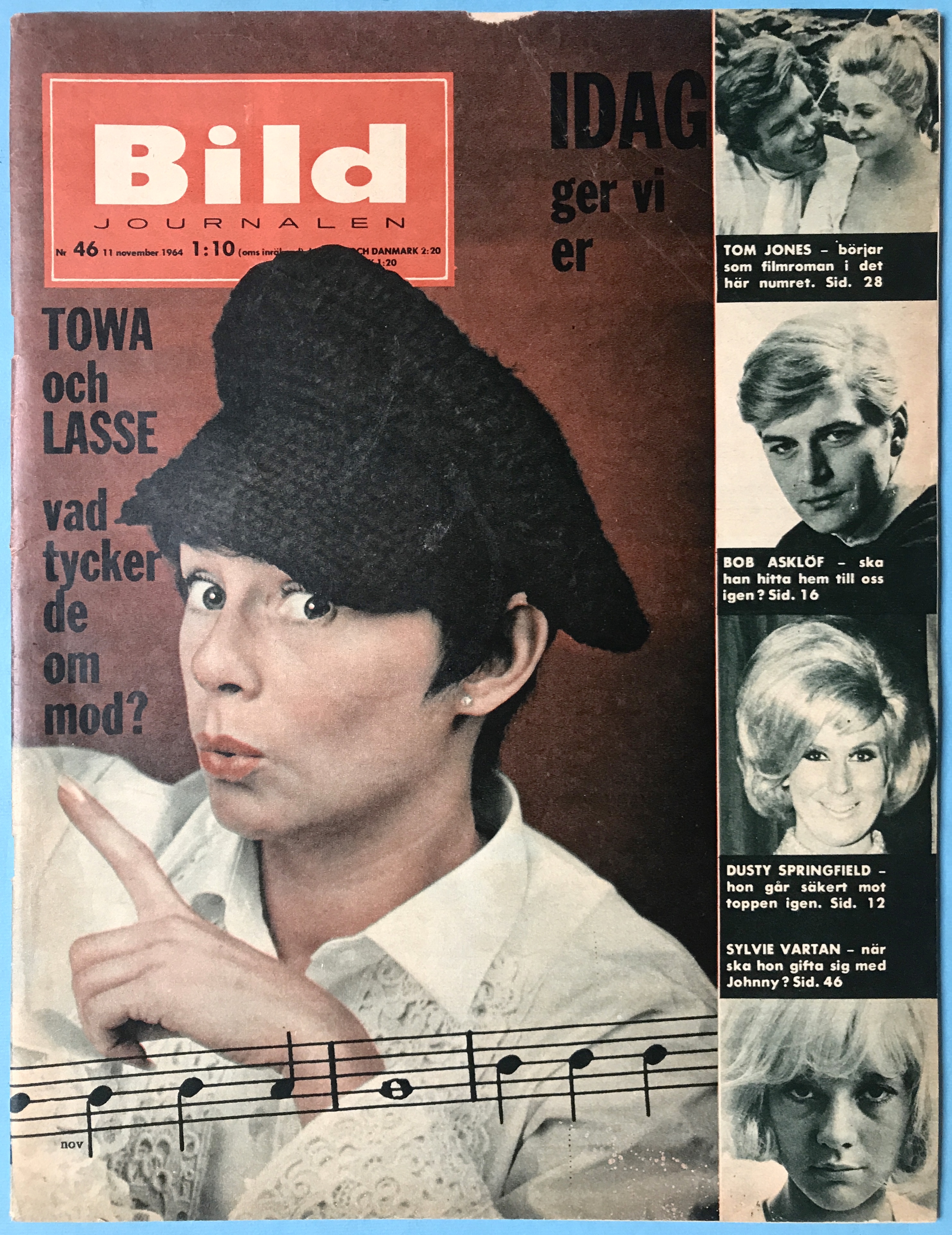 BILDJOURNALEN - nr 46 1964 med NICO