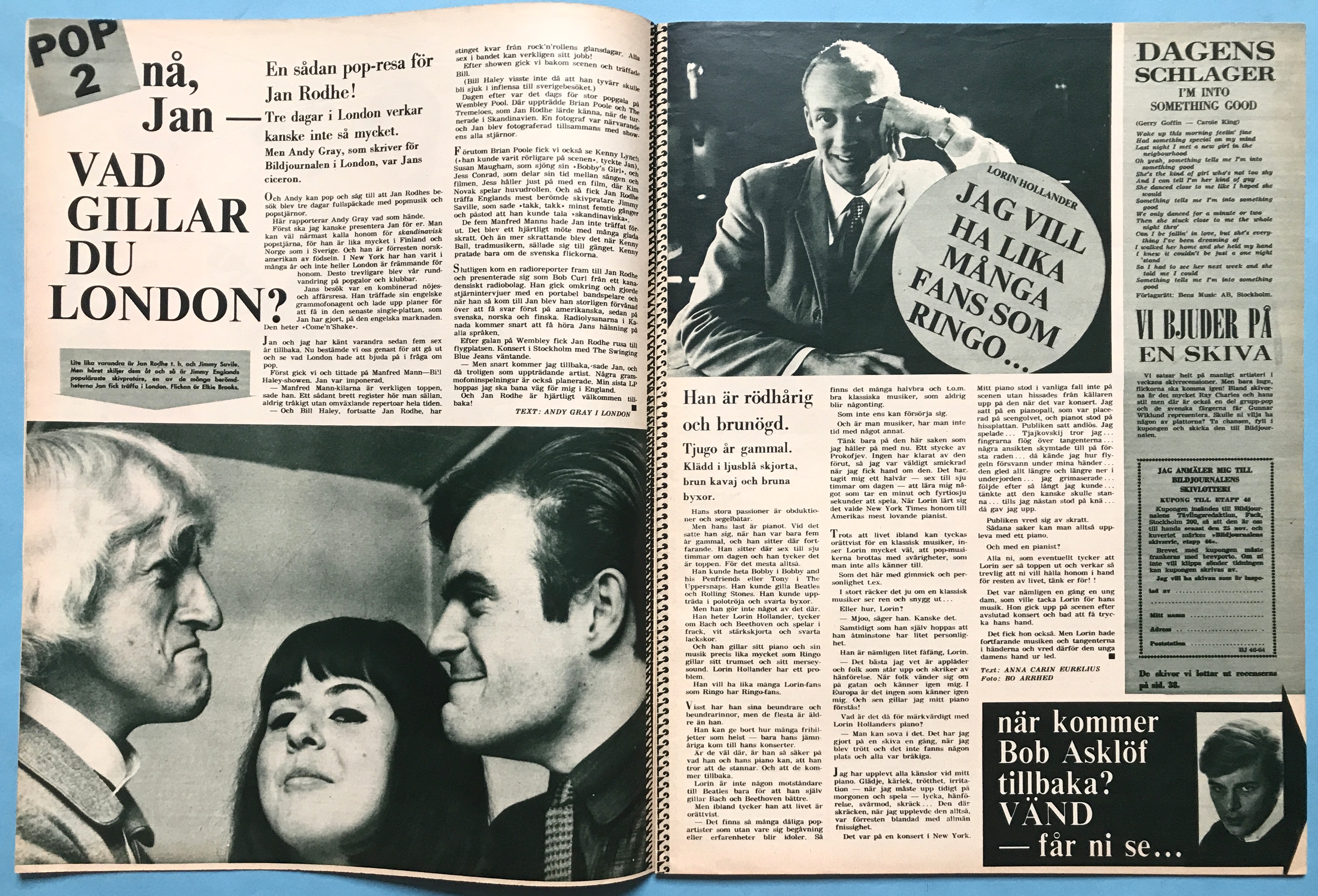 BILDJOURNALEN - nr 46 1964 med NICO - 4