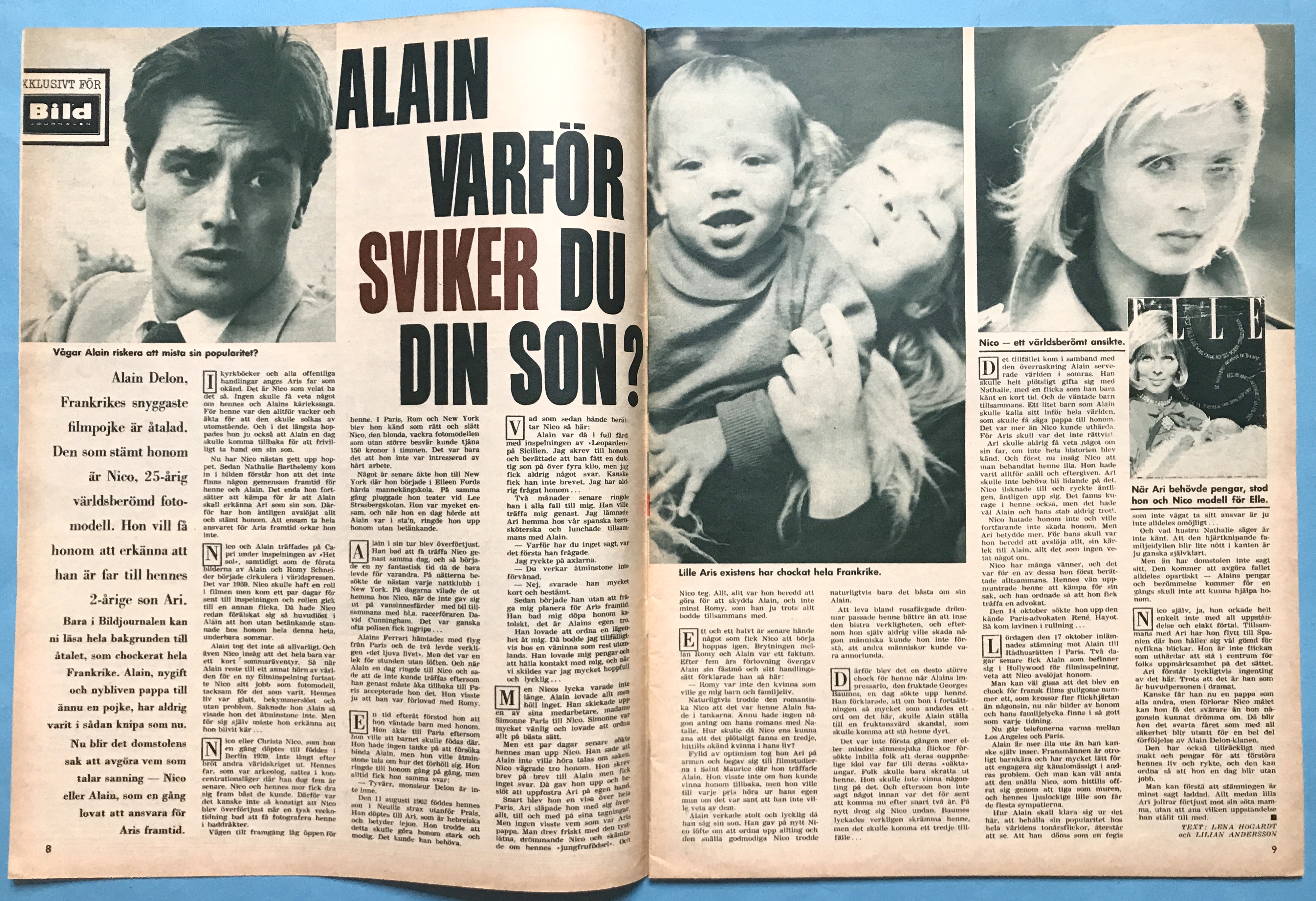 BILDJOURNALEN - nr 46 1964 med NICO - 3