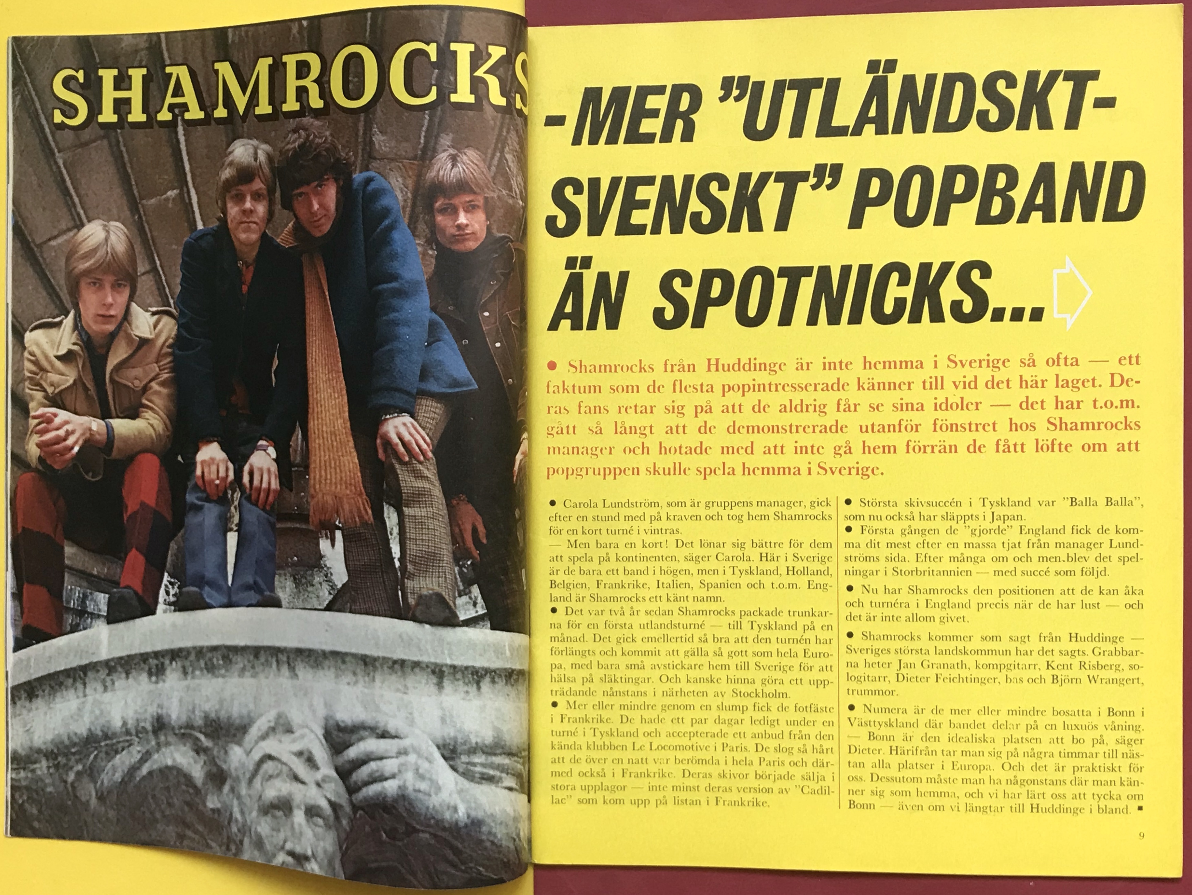 IDOLNYTT - No 11 1967 TAGES / Tommy omslag - 5