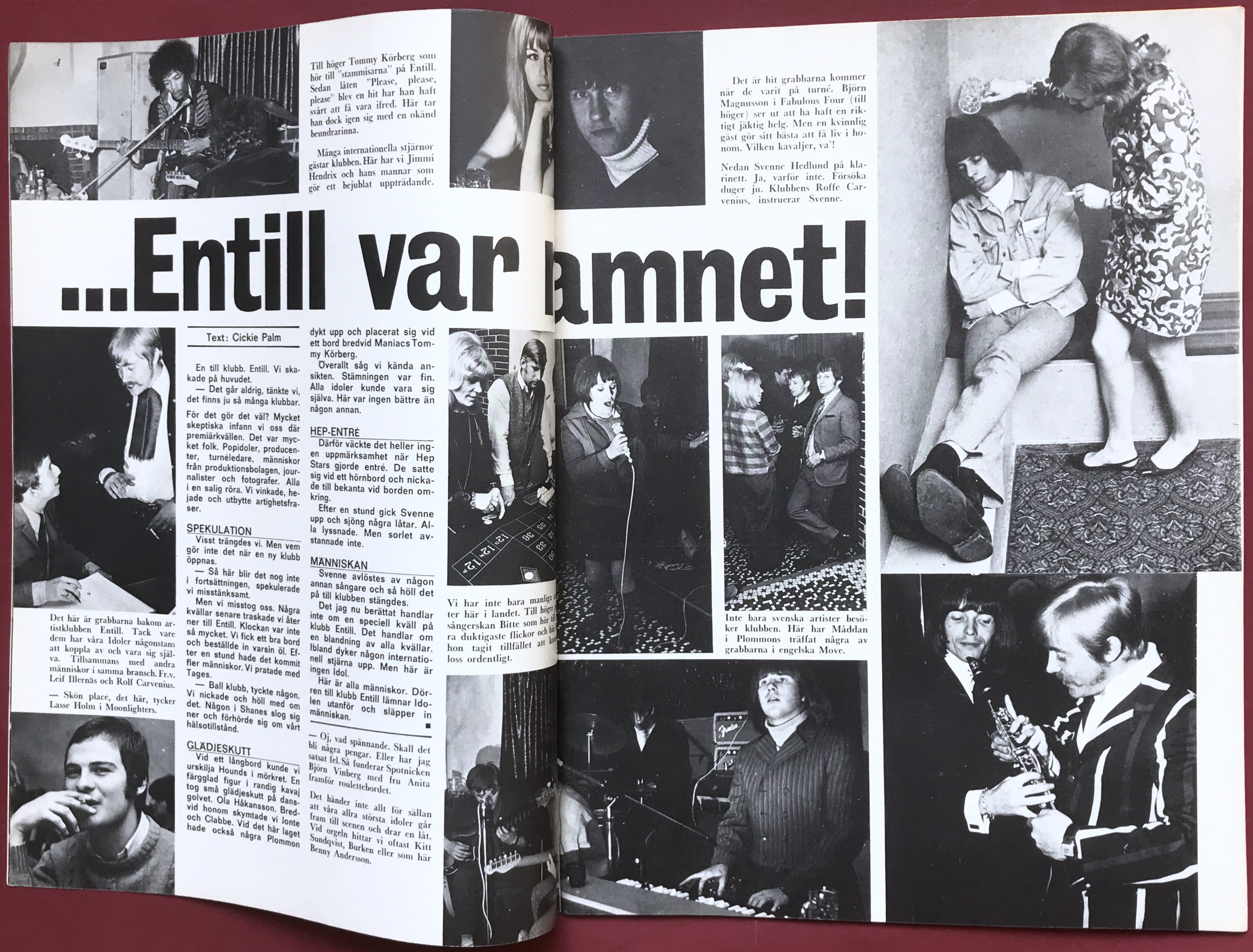 IDOLNYTT - No 11 1967 TAGES / Tommy omslag - 4