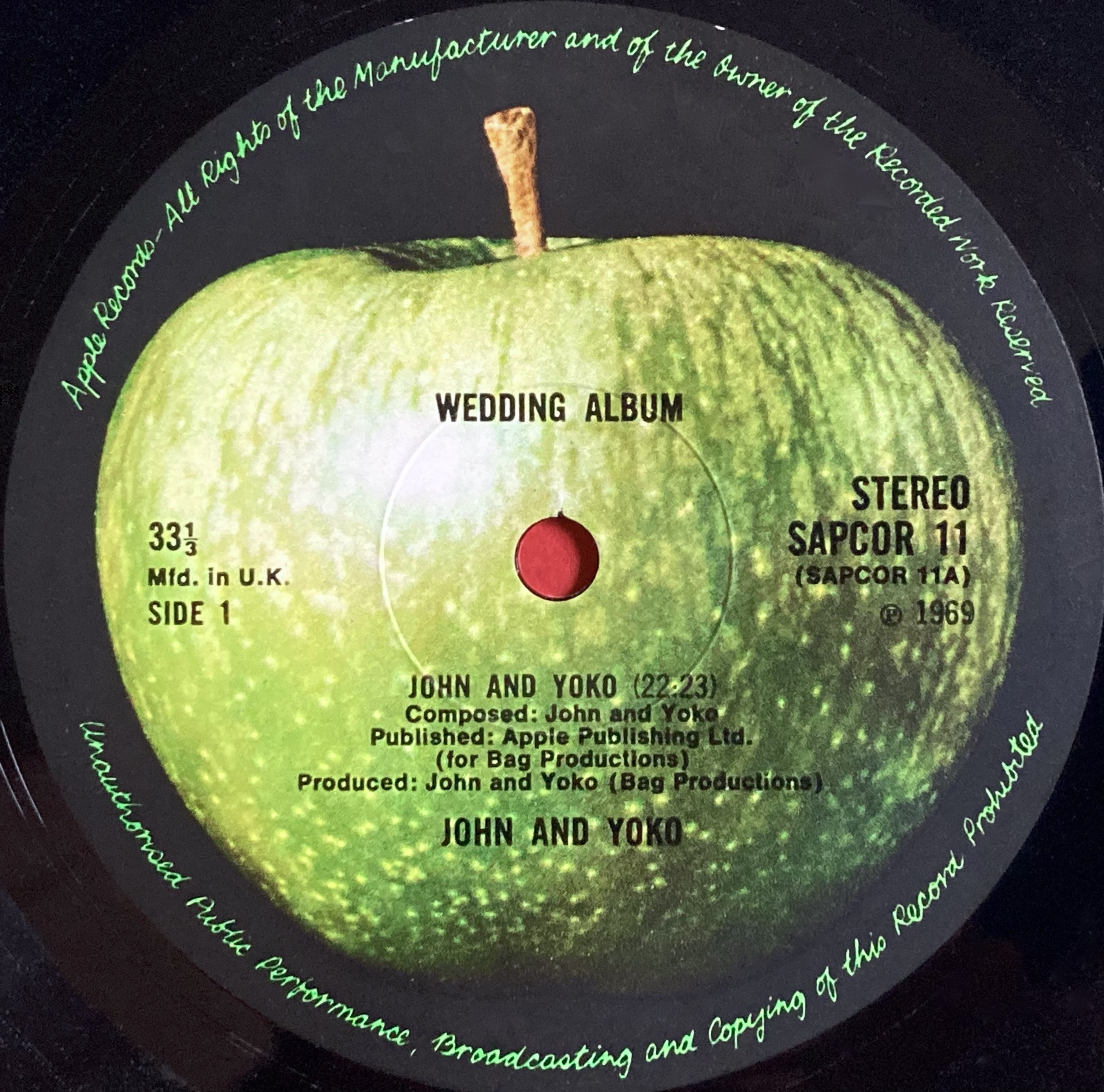 JOHN LENNON & YOKO ONO - Wedding album UK-orig BOX SET LP 1969 - 5
