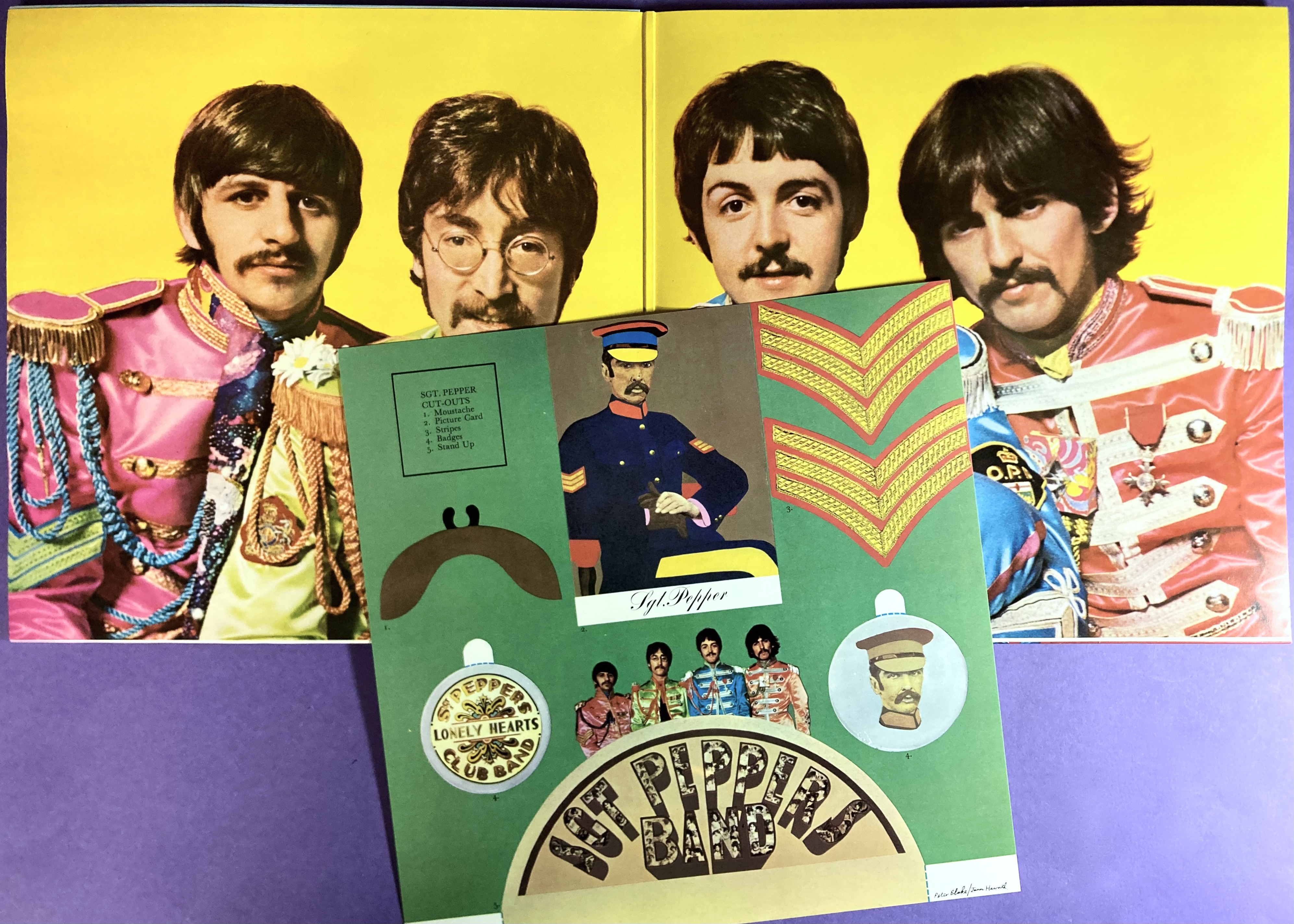 BEATLES - Sgt Peppers LHCB UK stereo LP 1967 - 3