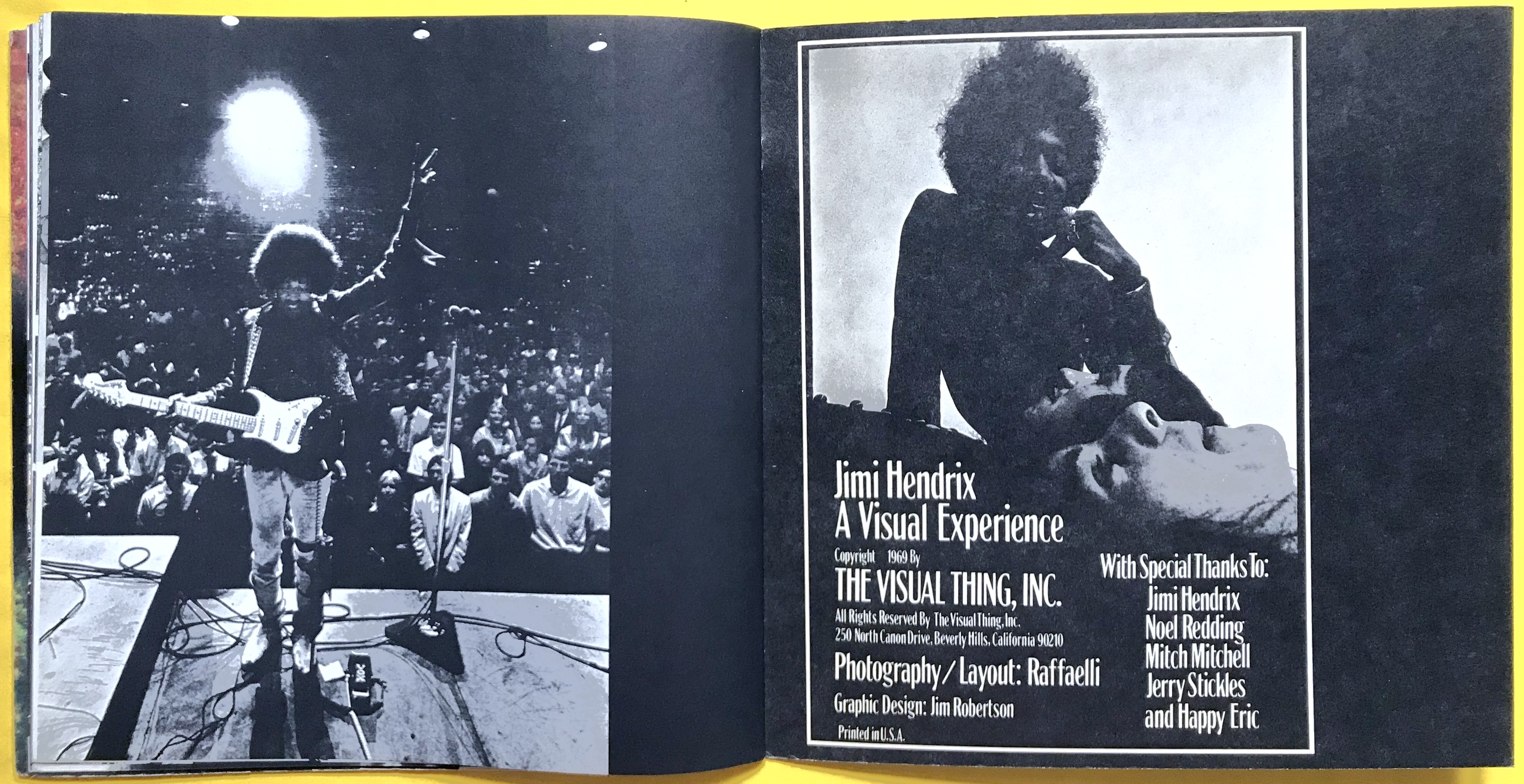 JIMI HENDRIX - Electric church A visual experience Häfte 1968 - 9