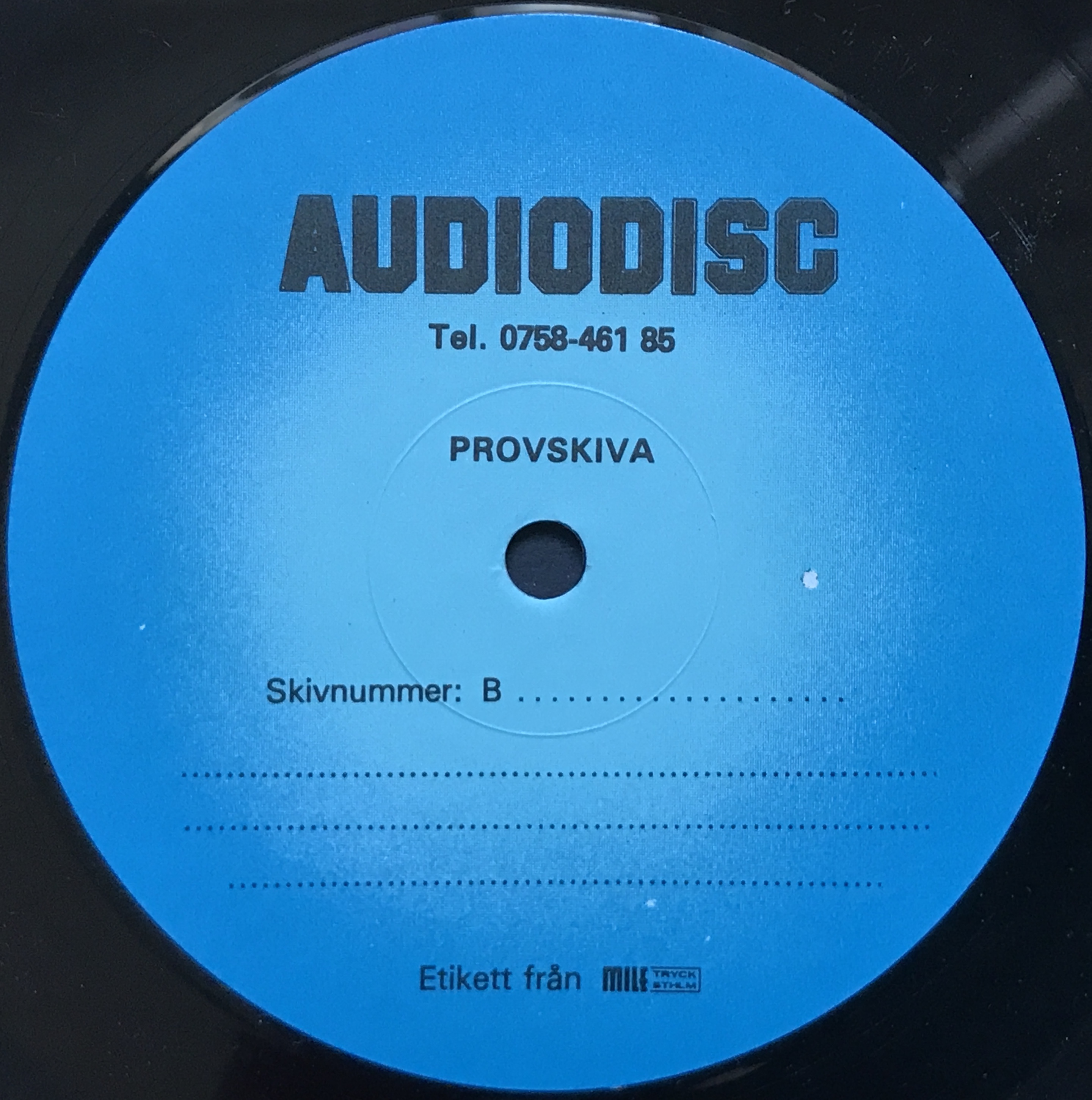 (ABBA) MICHAEL B. TRETOW - "same" Swe-orig TESTPRESS LP 1983 - 4