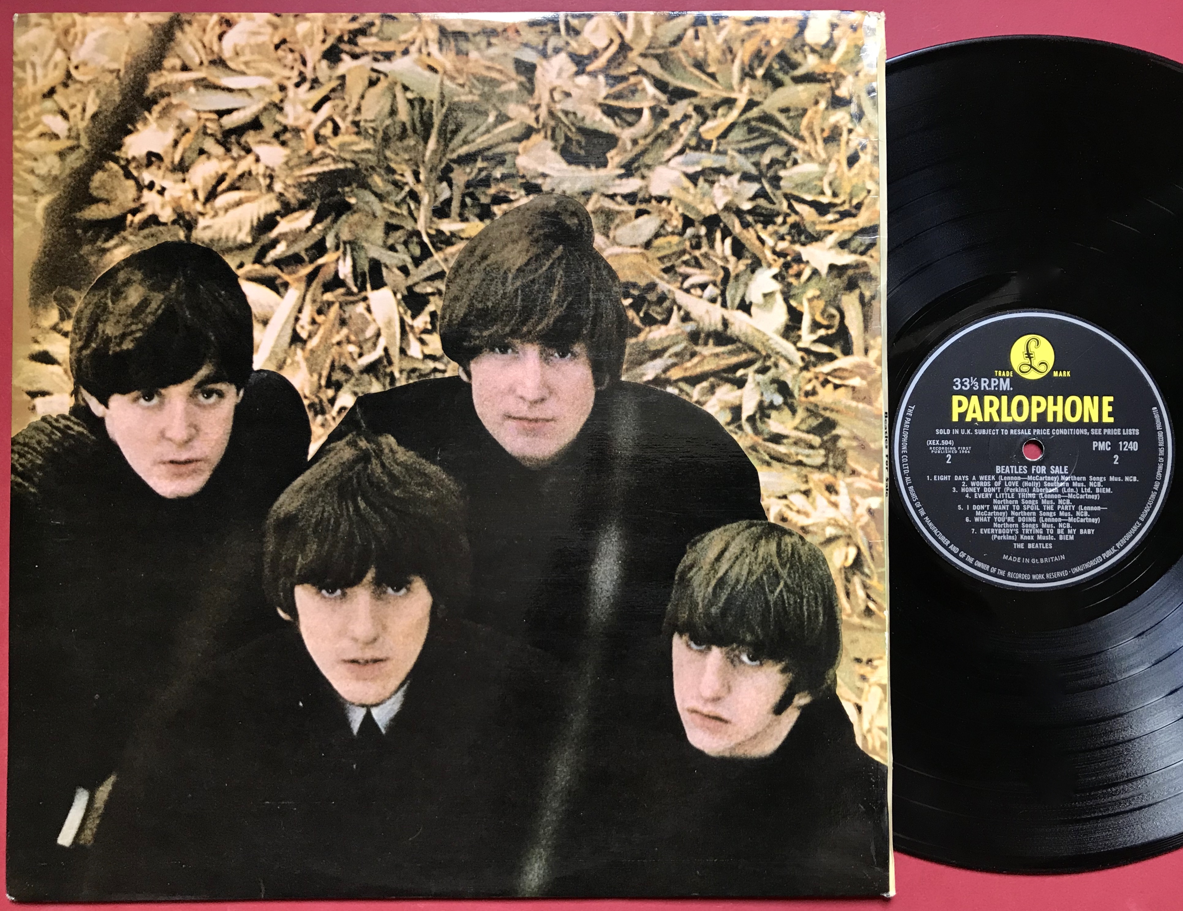 Nostalgipalatset - BEATLES - For sale UK-orig Mono LP 1964