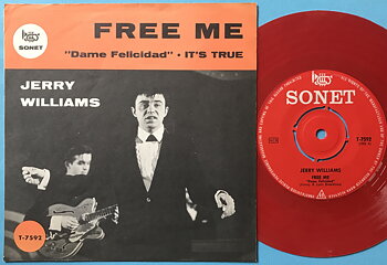 JERRY WILLIAMS - Free me Swe PS 1964