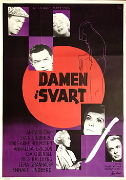 DAMEN I SVART (1958)