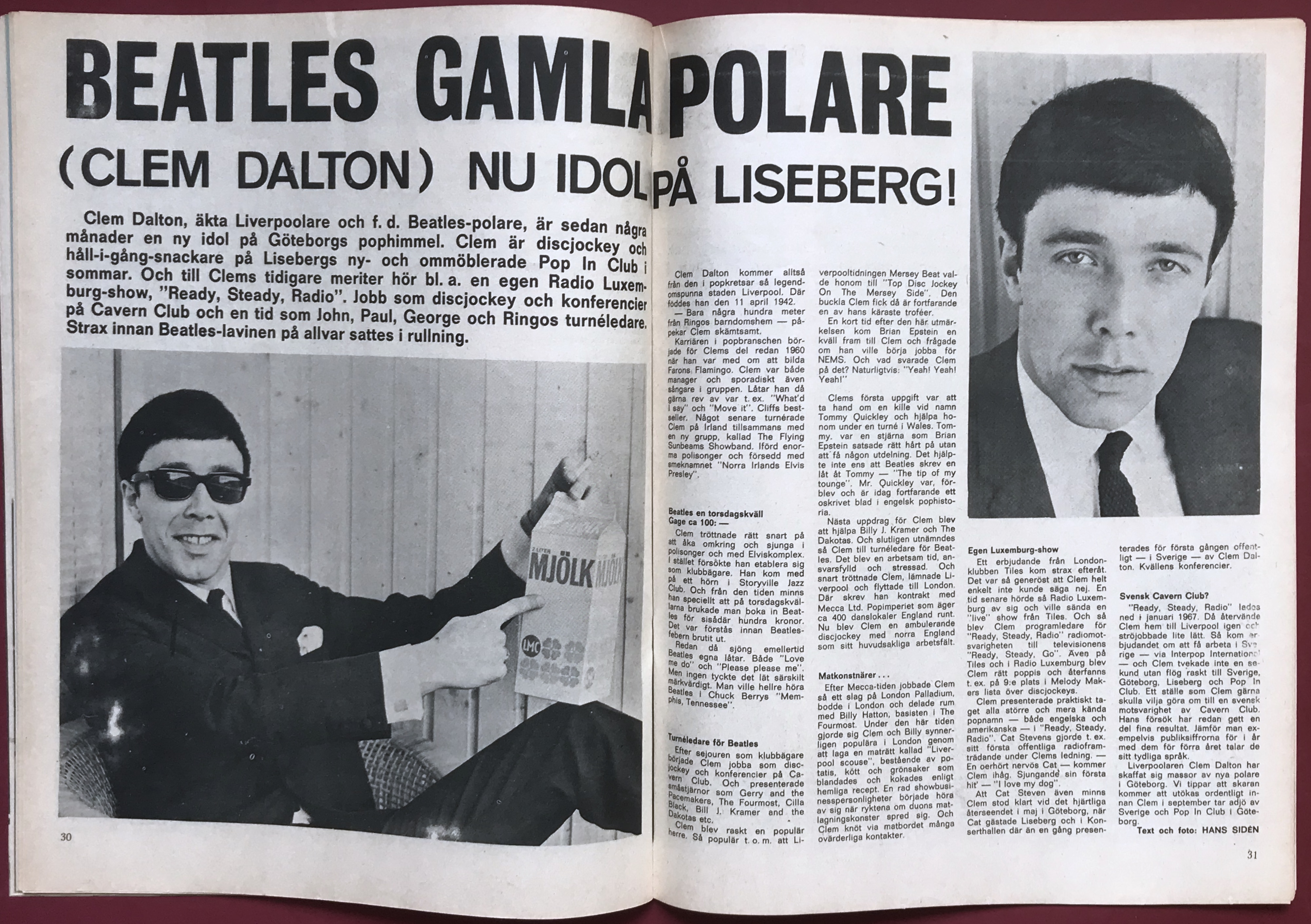 IDOLNYTT - No 12 1967 HEP STARS / Svenne omslag - 8