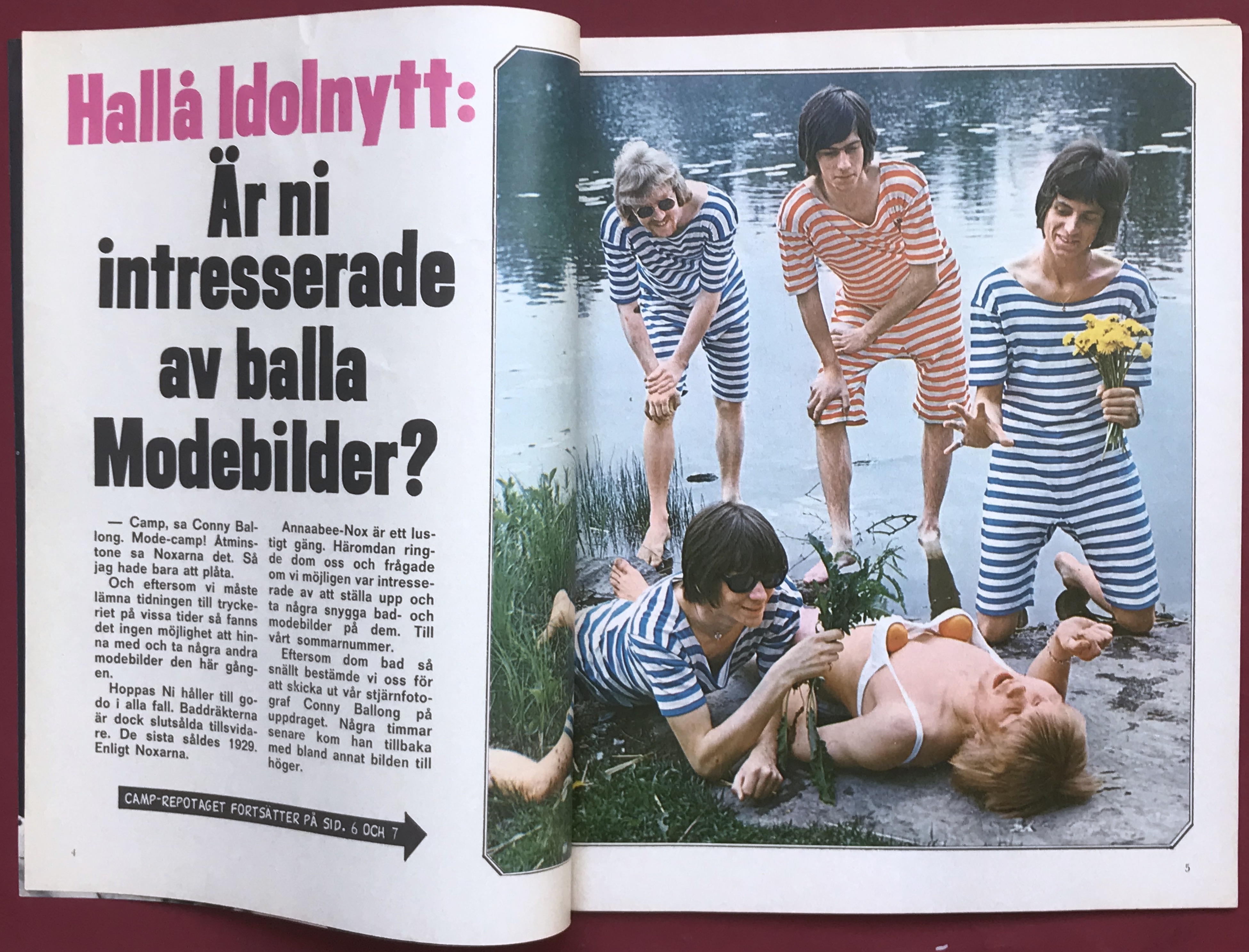 IDOLNYTT - No 12 1967 HEP STARS / Svenne omslag - 3