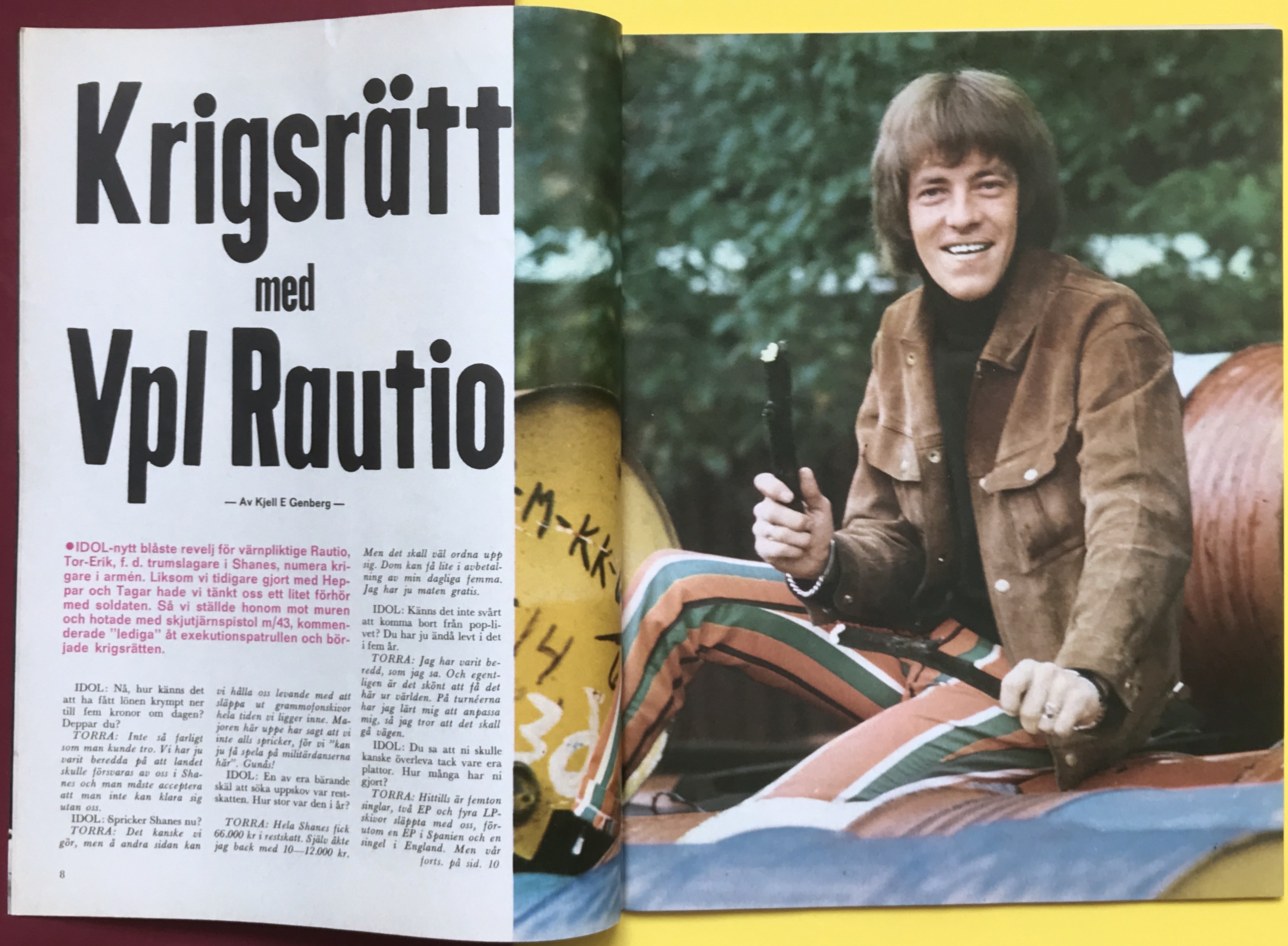 IDOLNYTT - No 12 1967 HEP STARS / Svenne omslag - 4