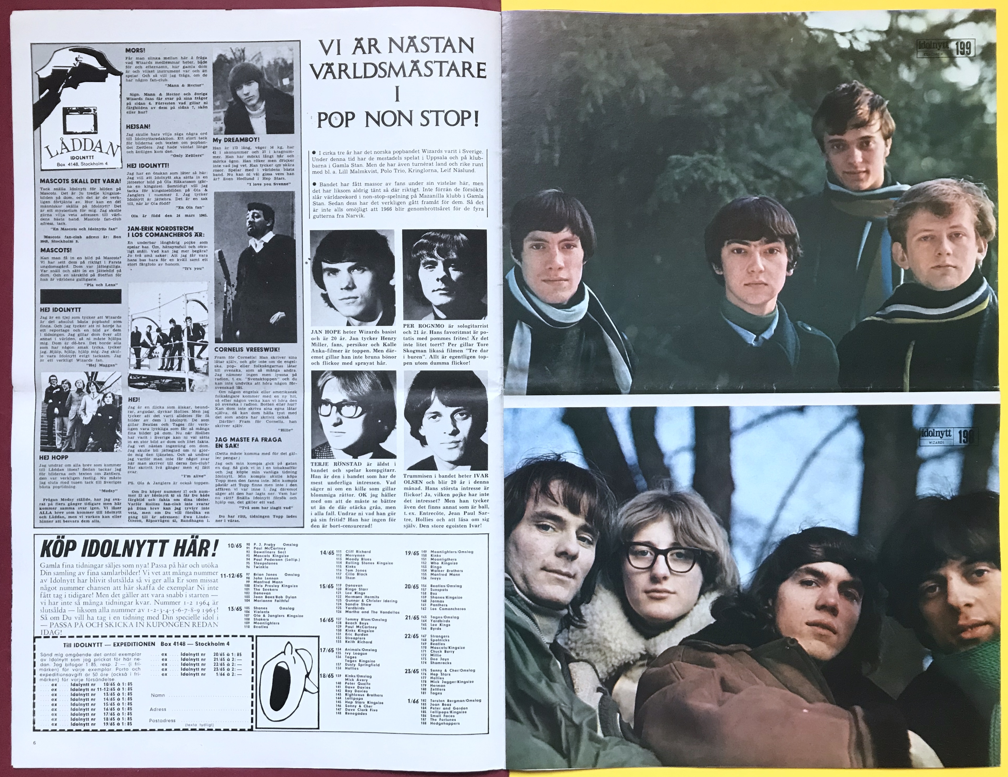IDOLNYTT - Nr 3 1966 TAGES omslag - 4