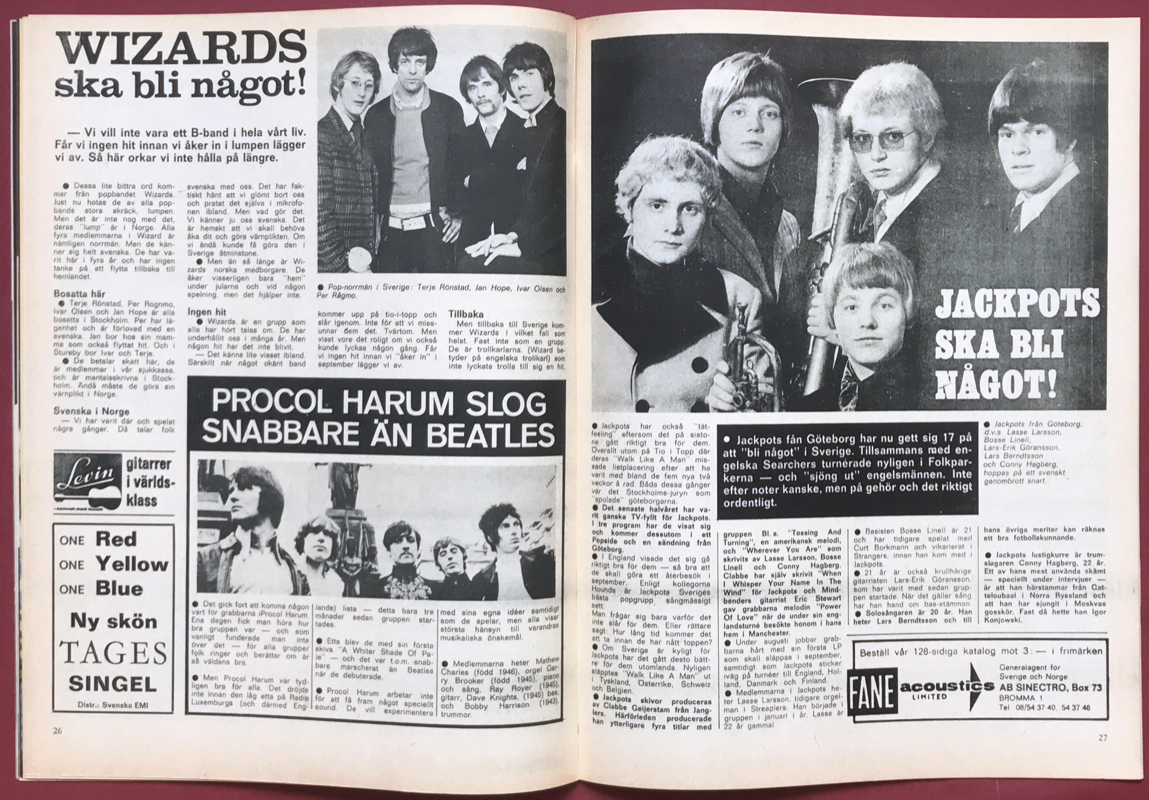 IDOLNYTT - No 13 1967 HOLLIES / Graham Nash omslag - 9
