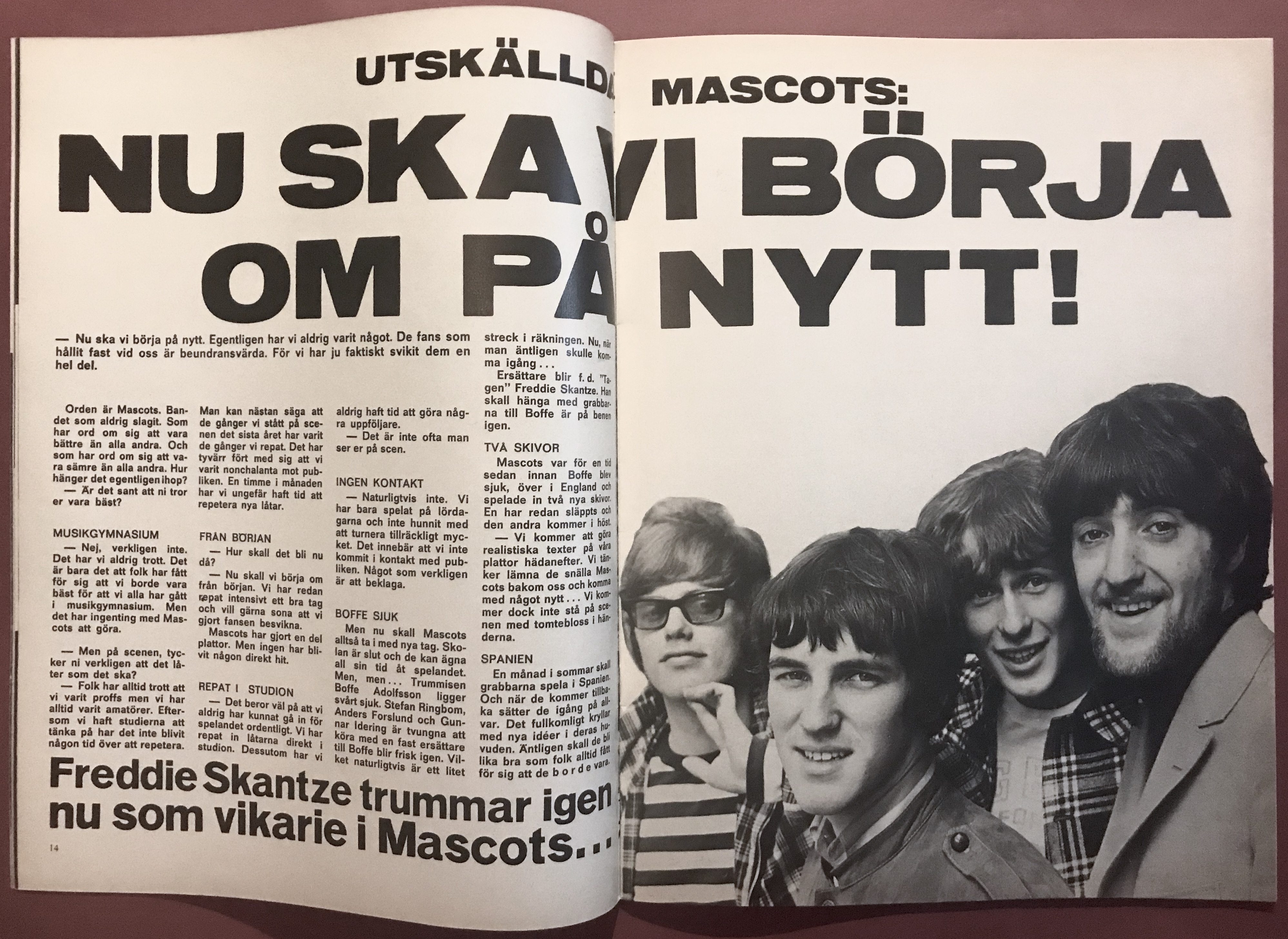 IDOLNYTT - No 13 1967 HOLLIES / Graham Nash omslag - 7