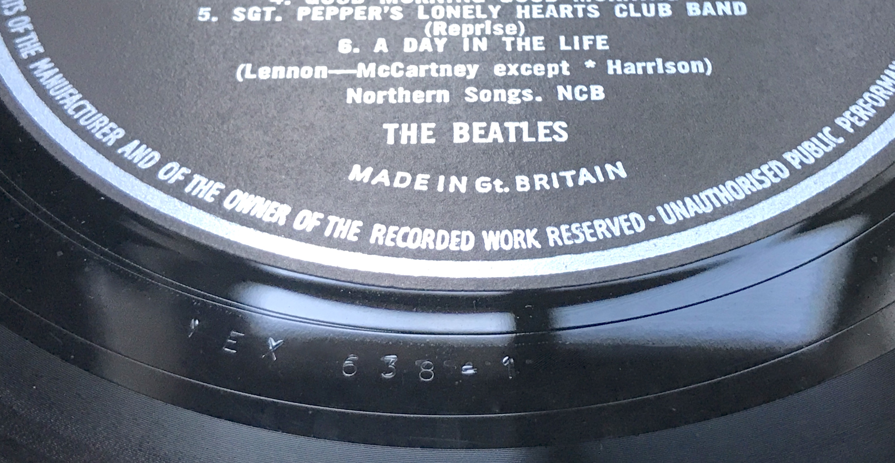 BEATLES - Sgt Peppers lonely hearts club band UK-orig Stereo LP 1967  - 7