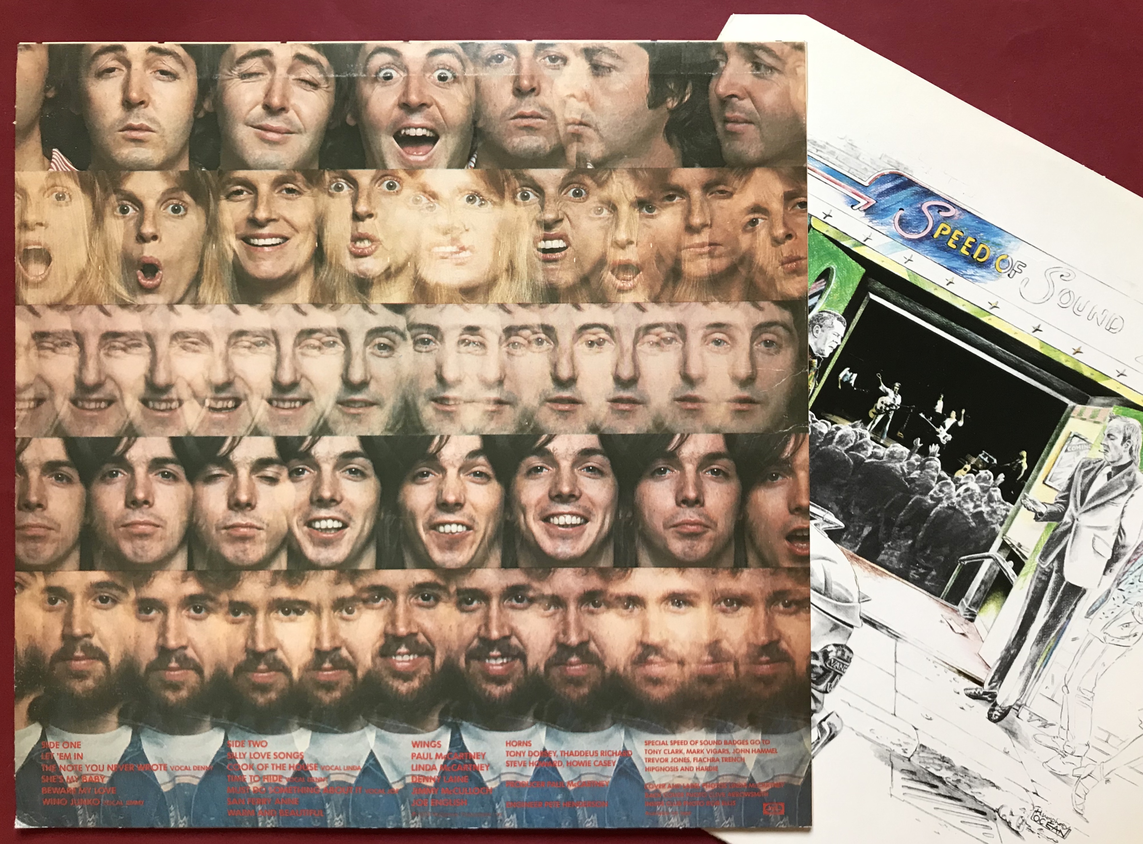 WINGS - At the speed of sound UK-orig LP 1976 - 2